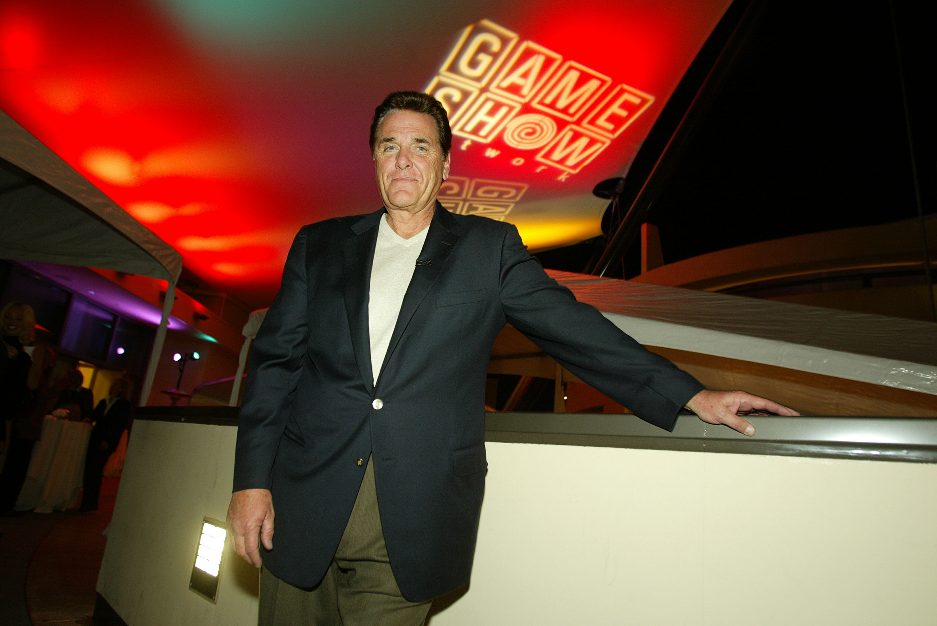 Chuck Woolery at the "Game Show Networks 2003 Winter TCA Tour" at the Renaissance Hotel in Los Angeles, on January 8, 2003. | Source: Getty Images