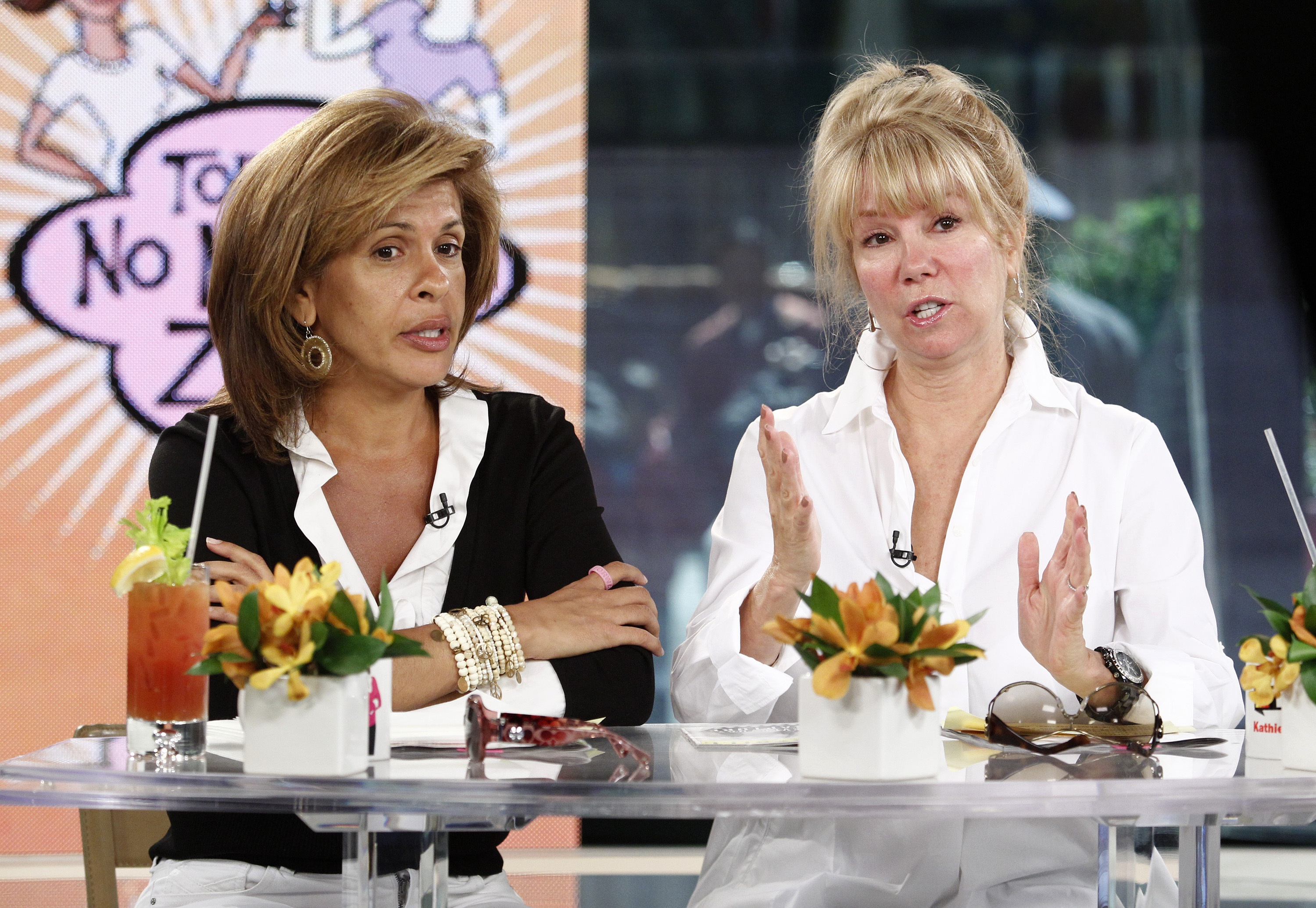 Hoda Kotb and Kathie Lee Gifford appear on NBC News' "Today" show on May 13, 2010 | Source: Getty Images