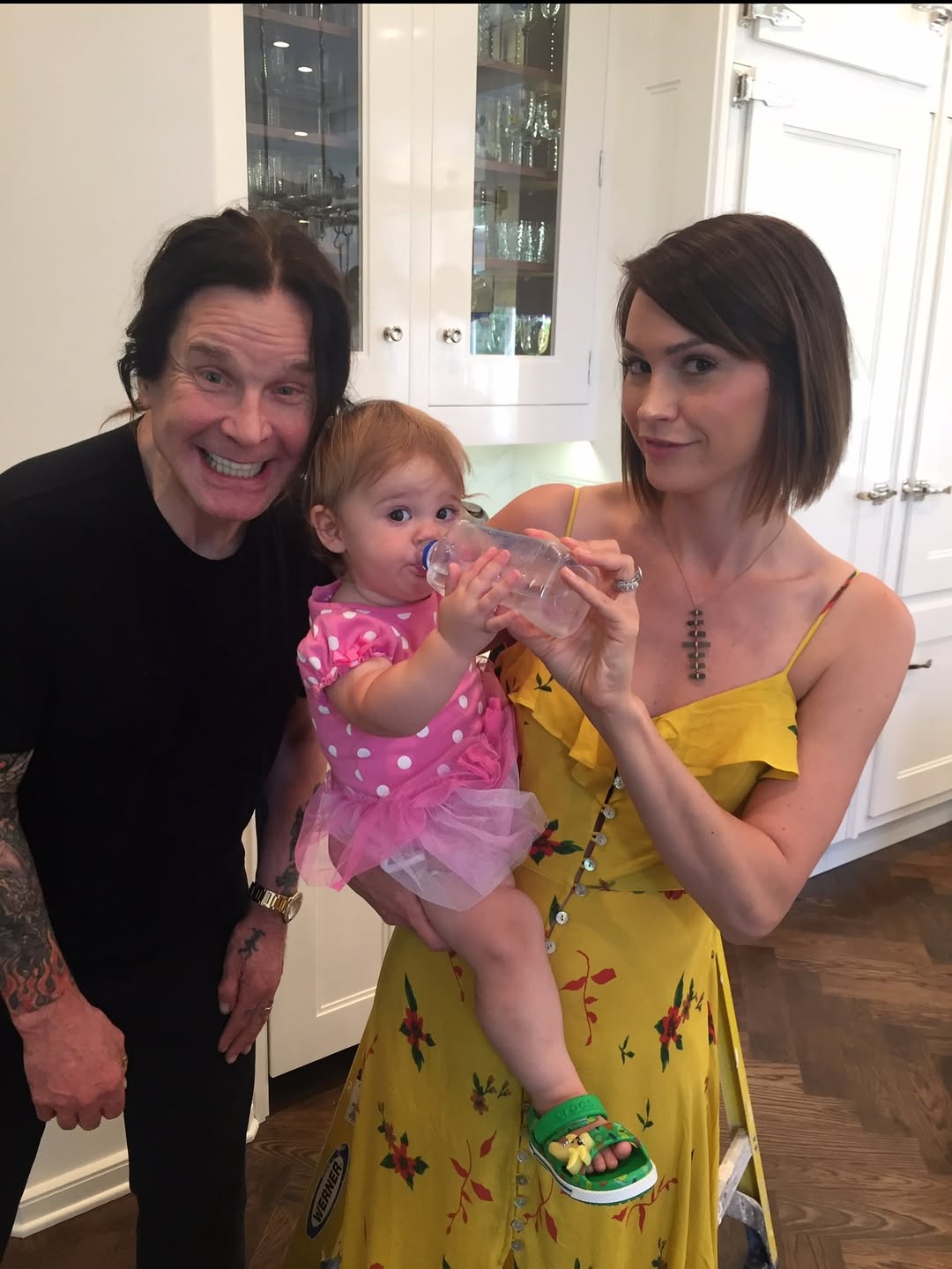 Andy Rose and Ozzy Osbourne from a post dated July 24, 2025. | Source: Instagram/lisastelly
