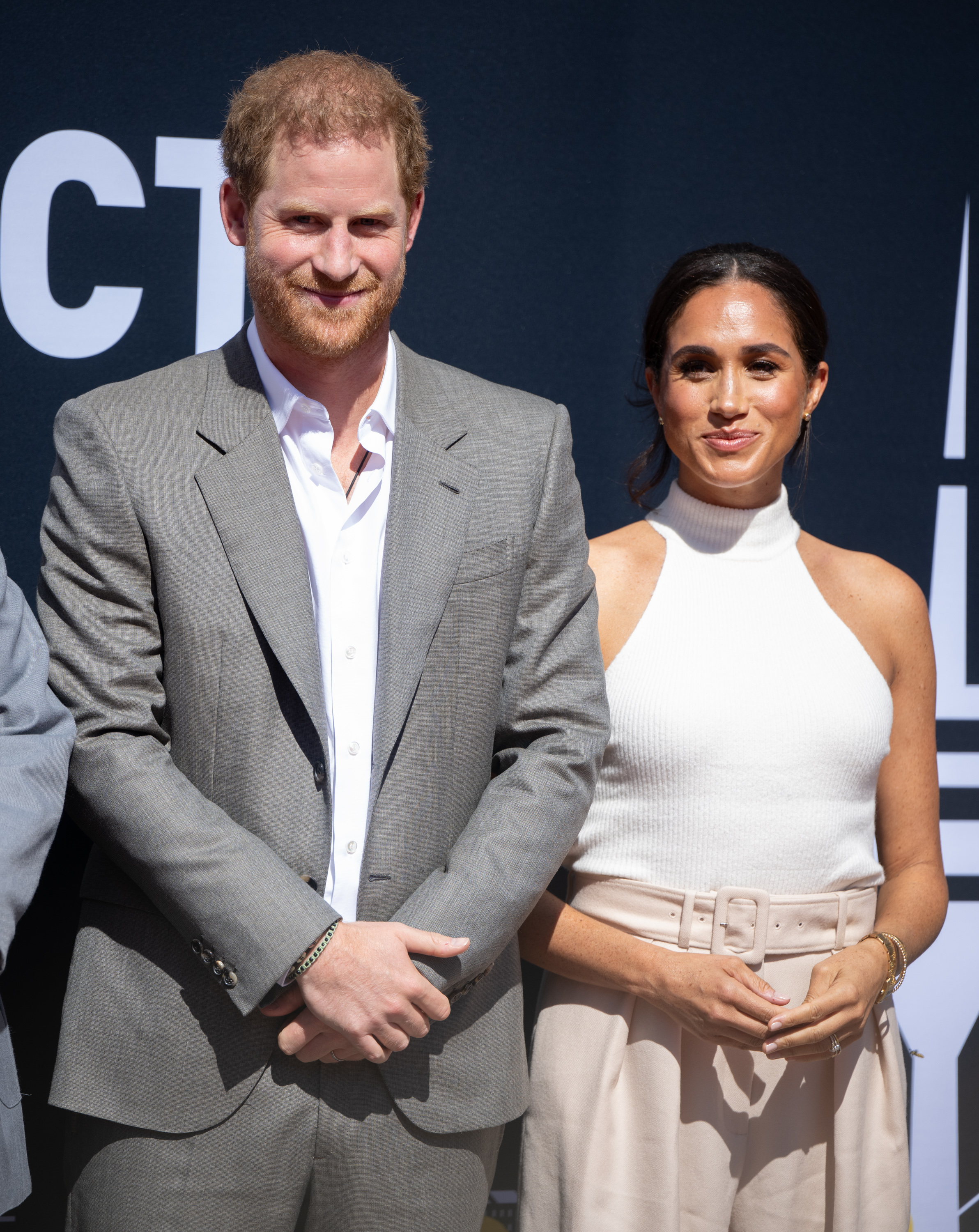 Prince Harry, Duke of Sussex and Meghan, Duchess of Sussex during the Invictus Games Dusseldorf 2023 - One Year To Go launch event on 6 September 2022 in Dusseldorf, Germany. | Source: Getty Images