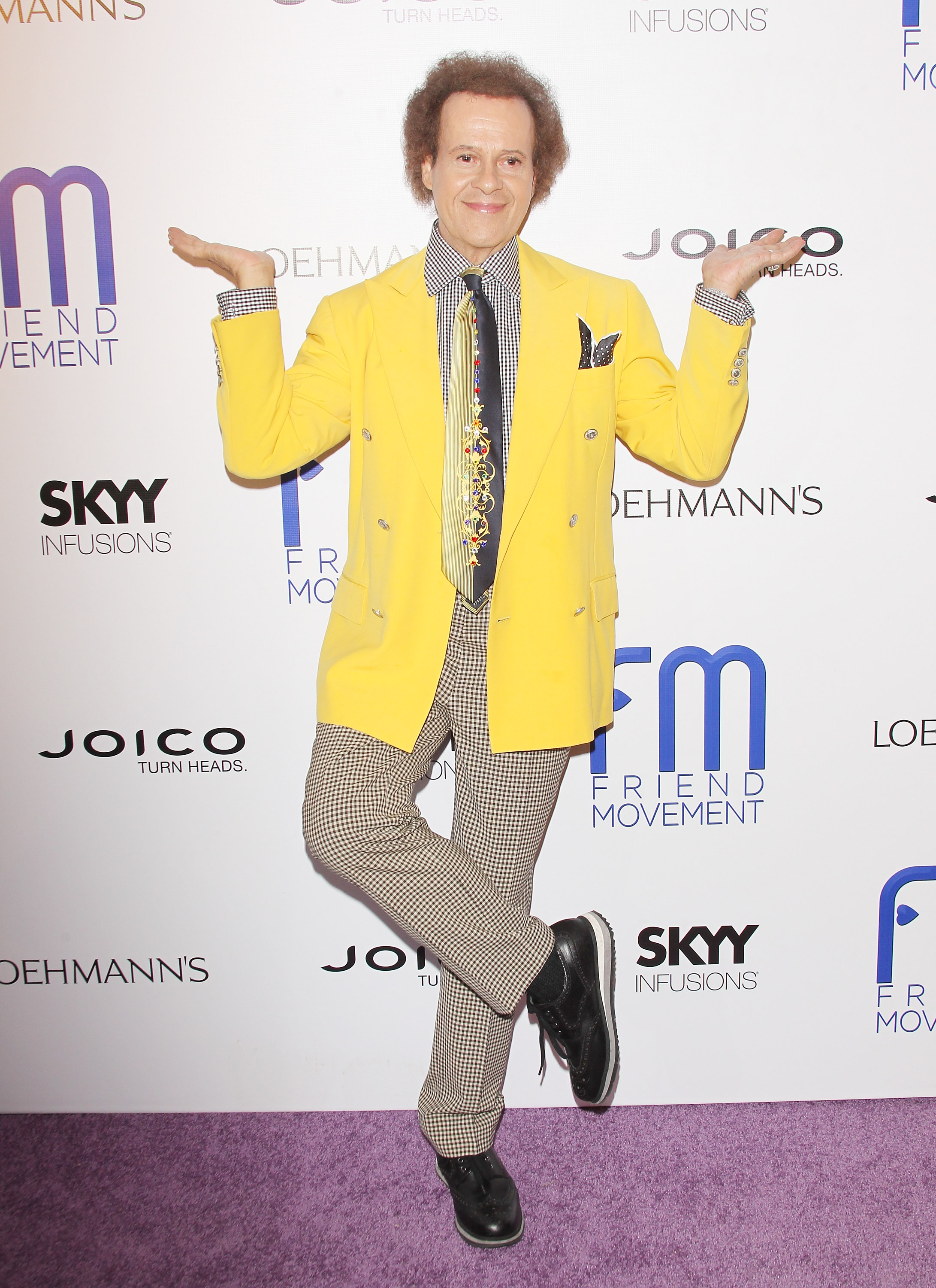 Richard Simmons at the Friend Movement Campaign benefit concert in Los Angeles on July 1, 2013 | Source: Getty Images