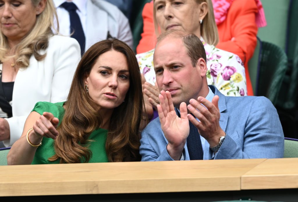 Prince William, Duke of Cambridge and Catherine, Duchess of Cambridge attend day 12 of the Wimbledon Tennis Championships at the All England Lawn Tennis and Croquet Club on July 10, 2021 | Photo: Getty Images