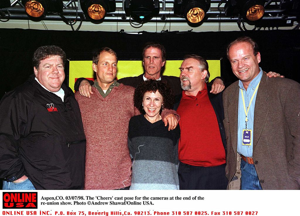 The cast of Cheers. Image Credit: Getty Images