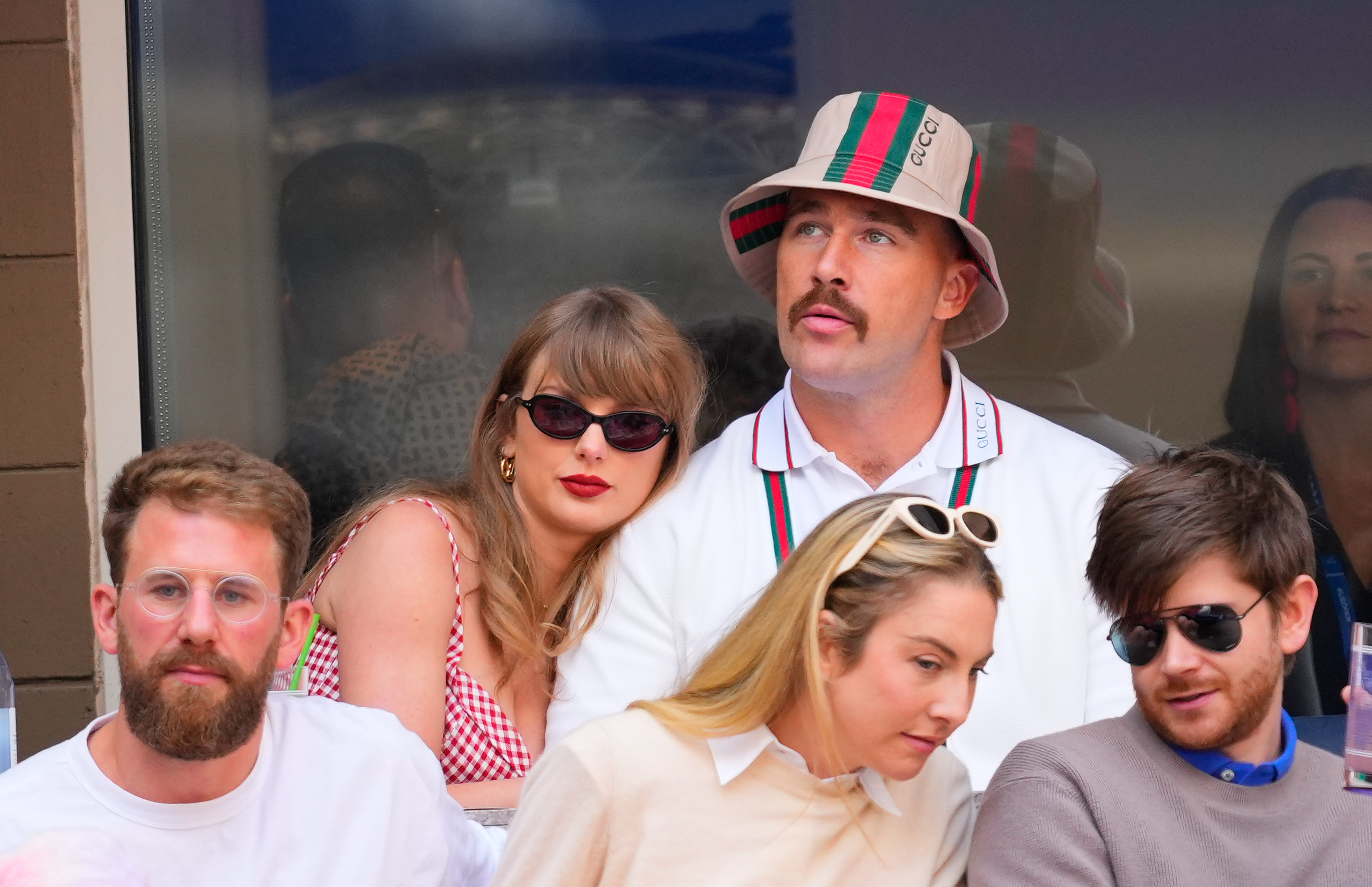 Taylor Swift and Travis Kelce attend the 2024 US Open on September 8, 2024 | Source: Getty Images