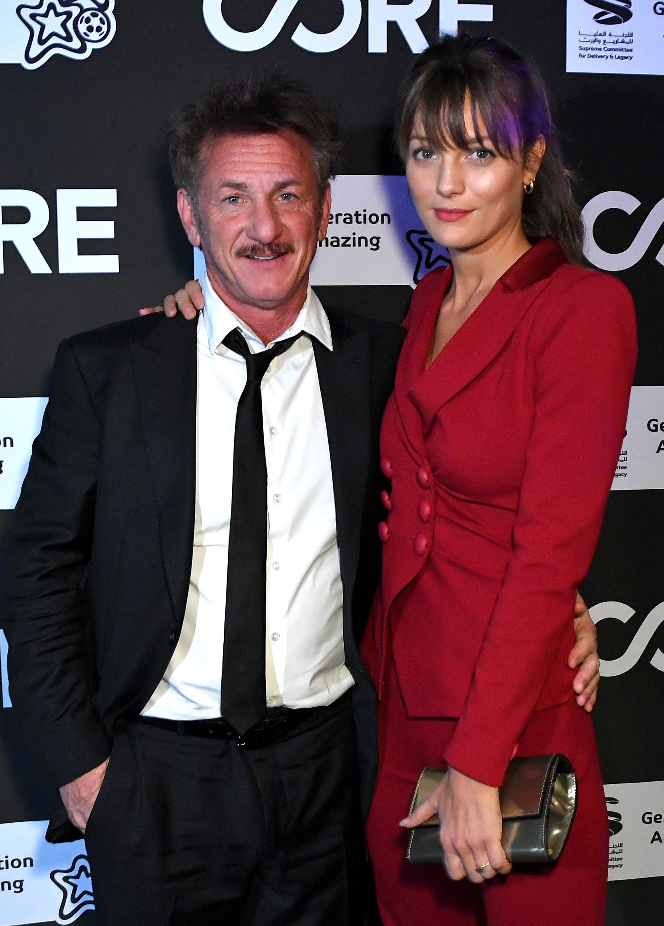 Sean Penn and Leila George. | Source: Getty Images