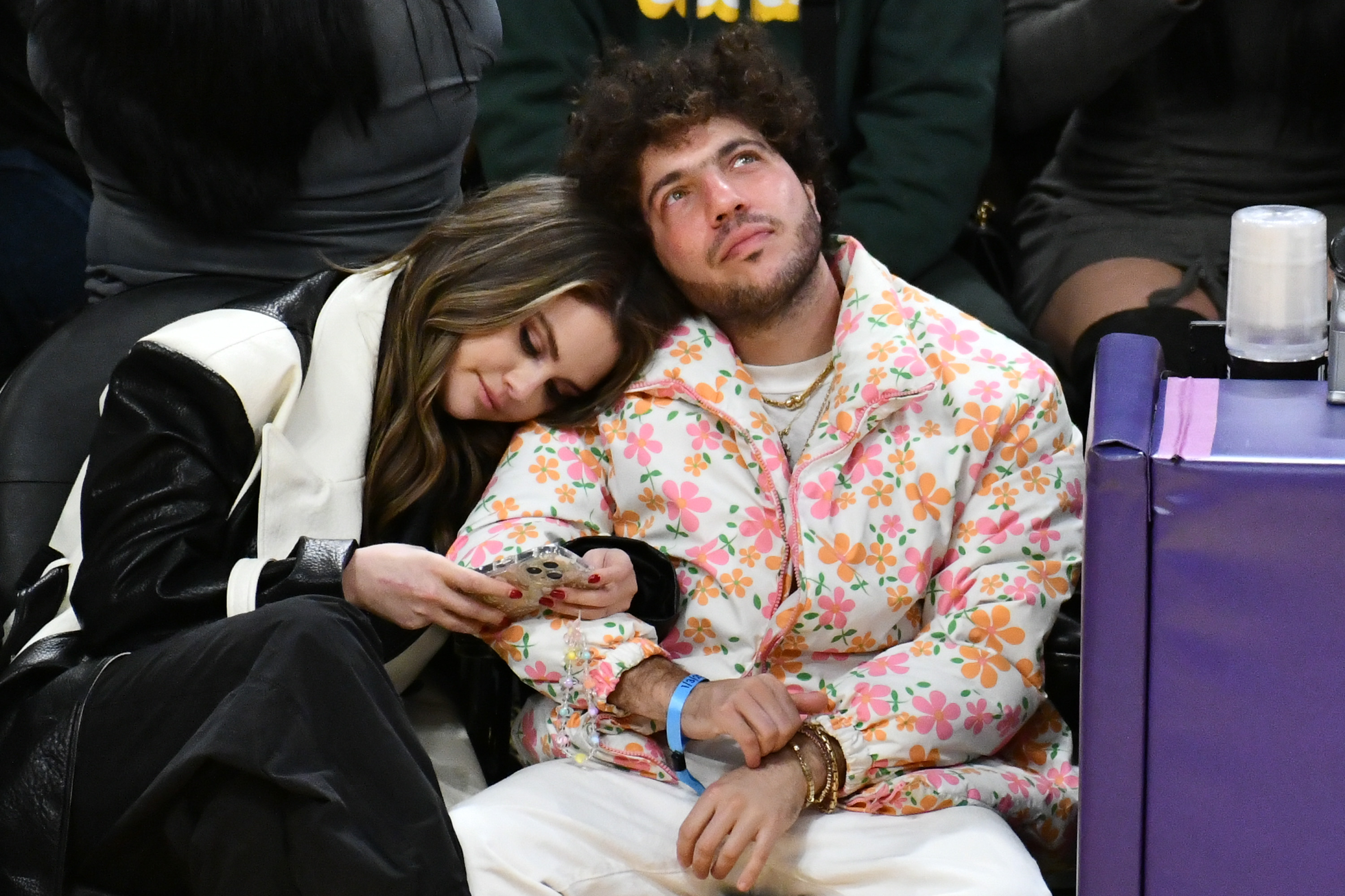 Selena Gomez and Benny Blanco on January 03, 2024, in Los Angeles, California | Source: Getty Images