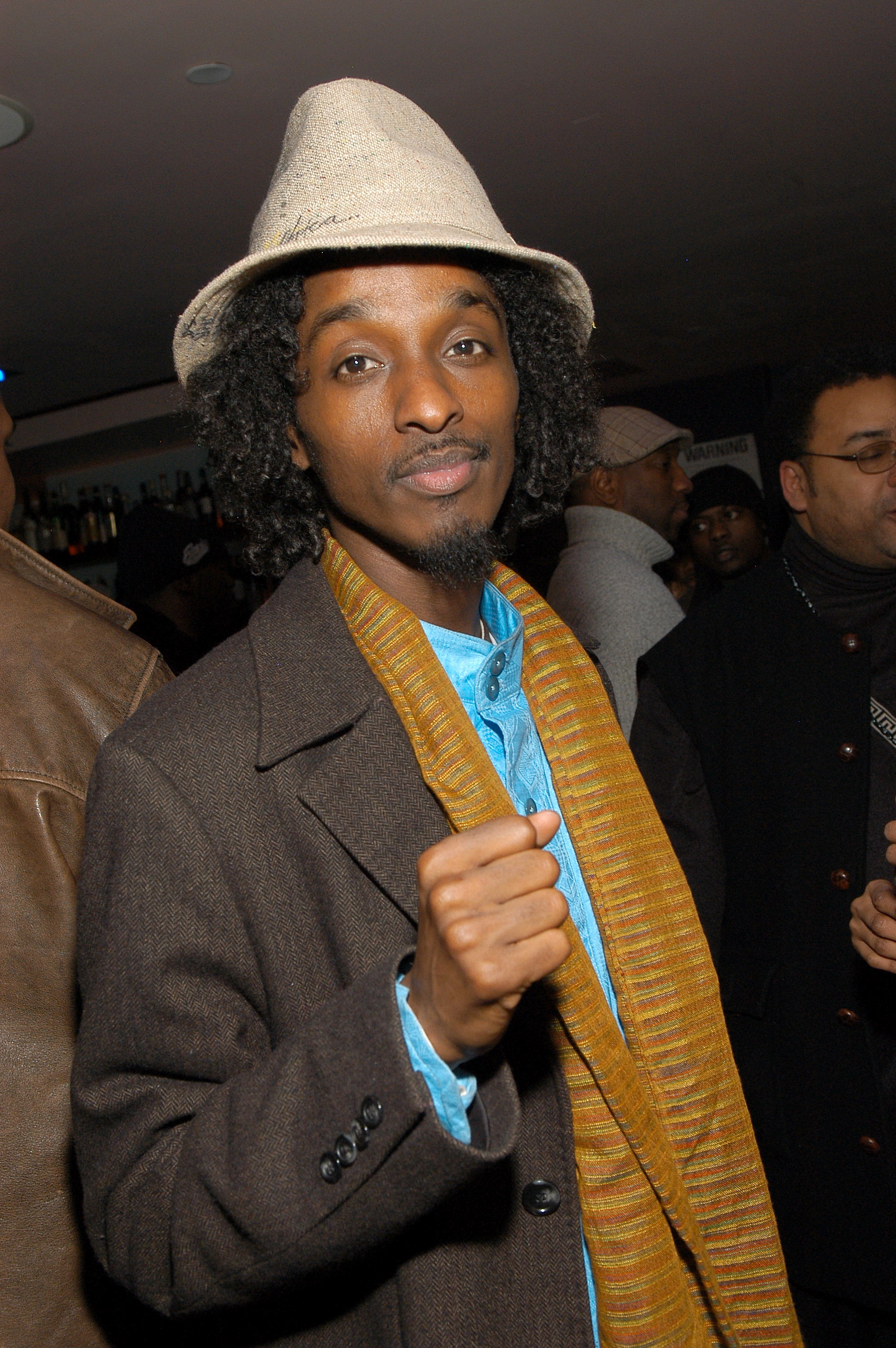 K'naan at the Breedlove Odyssey Tour After Party in New York on December 13, 2005 | Source: Getty Images