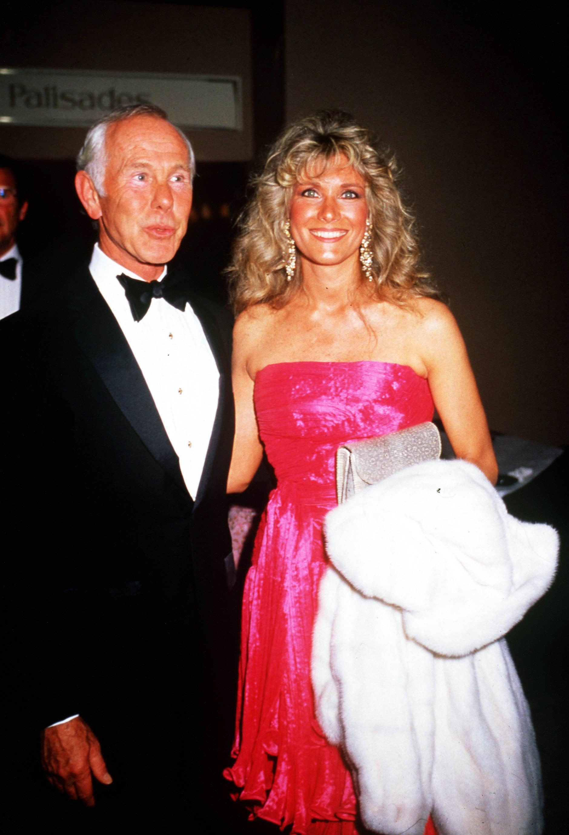 Johnny Carson And Wife Alexis Maas, 1990 | Photo: GettyImages