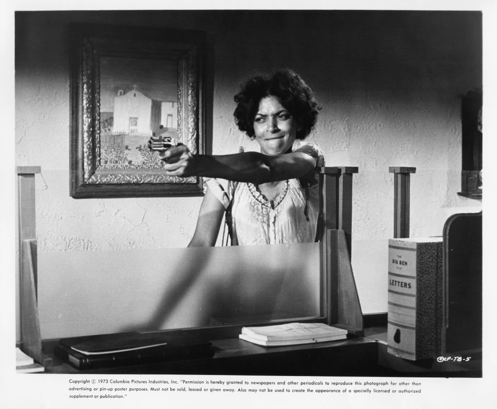Vonetta McGee als Thomasine im Film "Thomasine & Bushrod", circa 1974. | Quelle: Getty Images