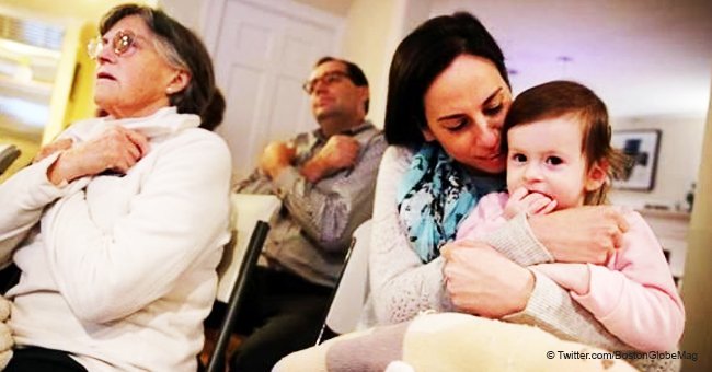 Whole neighborhood gathers to learn sign language to give a deaf infant a great start in life  