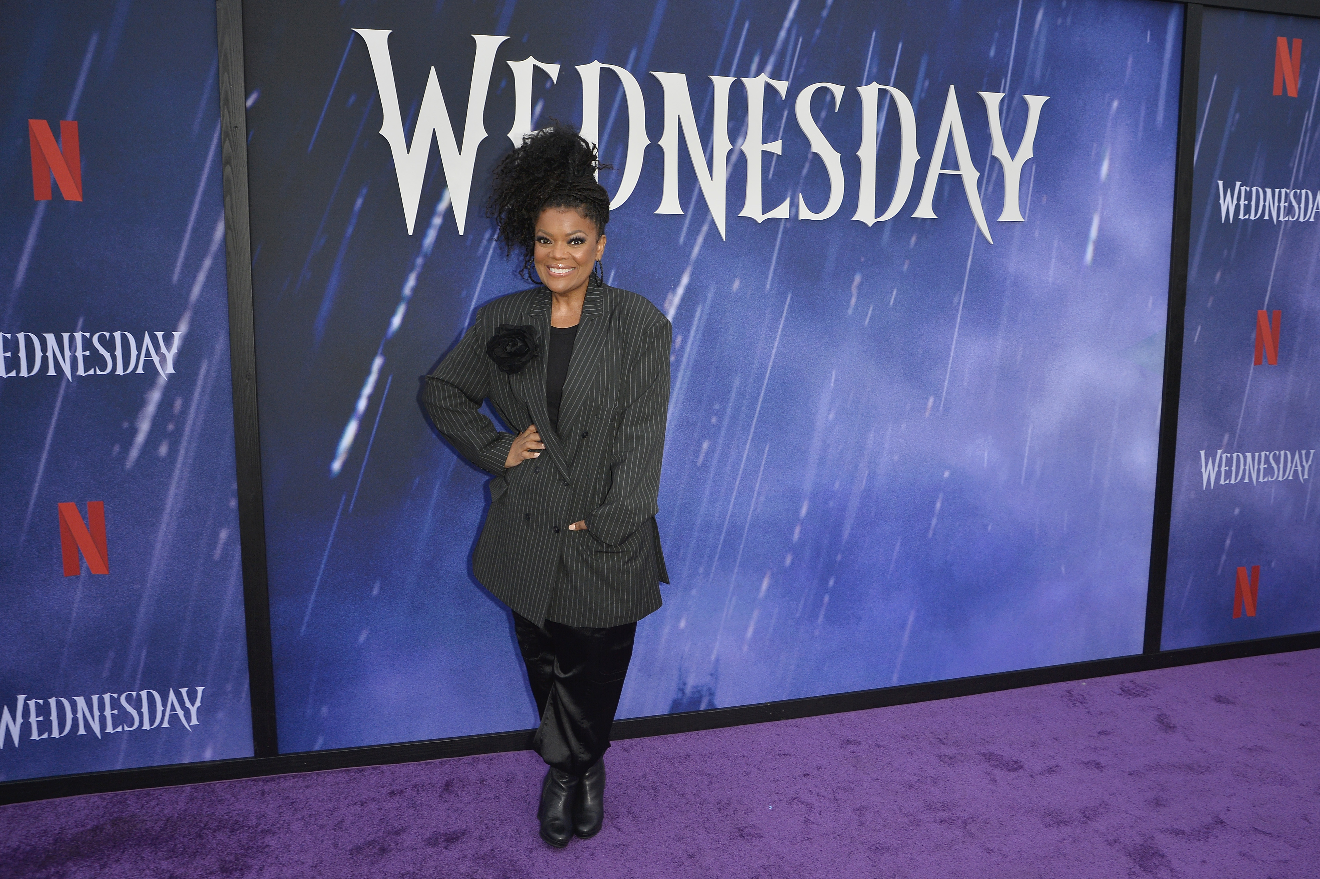 Yvette Nicole Brown at the Netflix's "Wednesday" ATAS Official Event on April 29, 2023, in Hollywood, California. | Source: Getty Images
