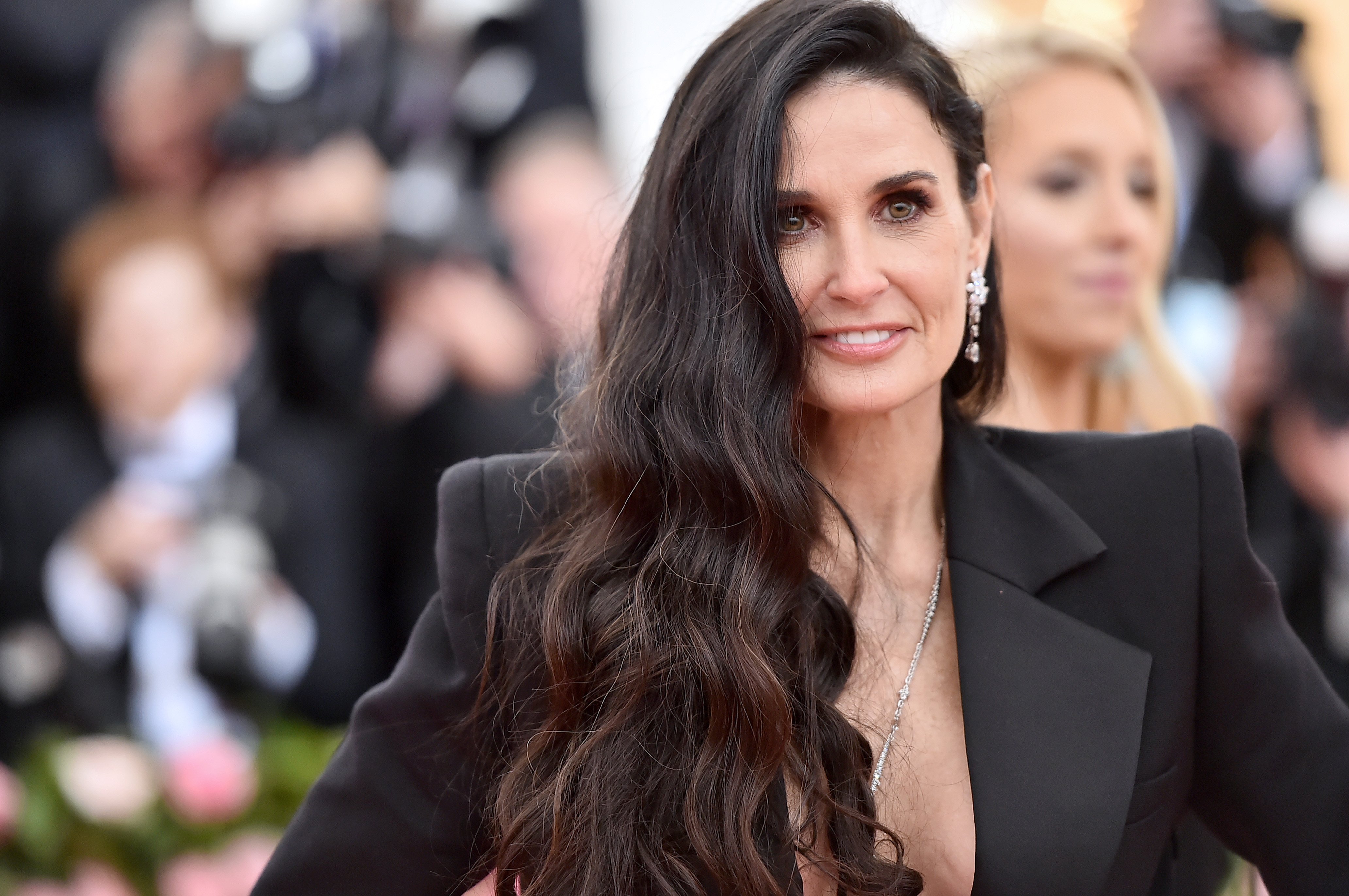 Demi Moore attends The 2019 Met Gala Celebrating Camp: Notes on Fashion at Metropolitan Museum of Art on May 06, 2019 in New York City | Source: Getty Images