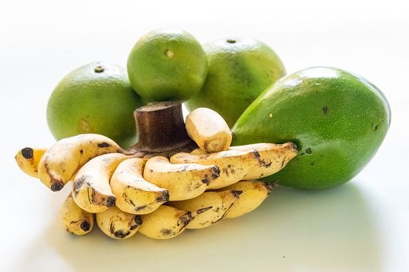 Bananas piled up together. | Source: Shutterstock