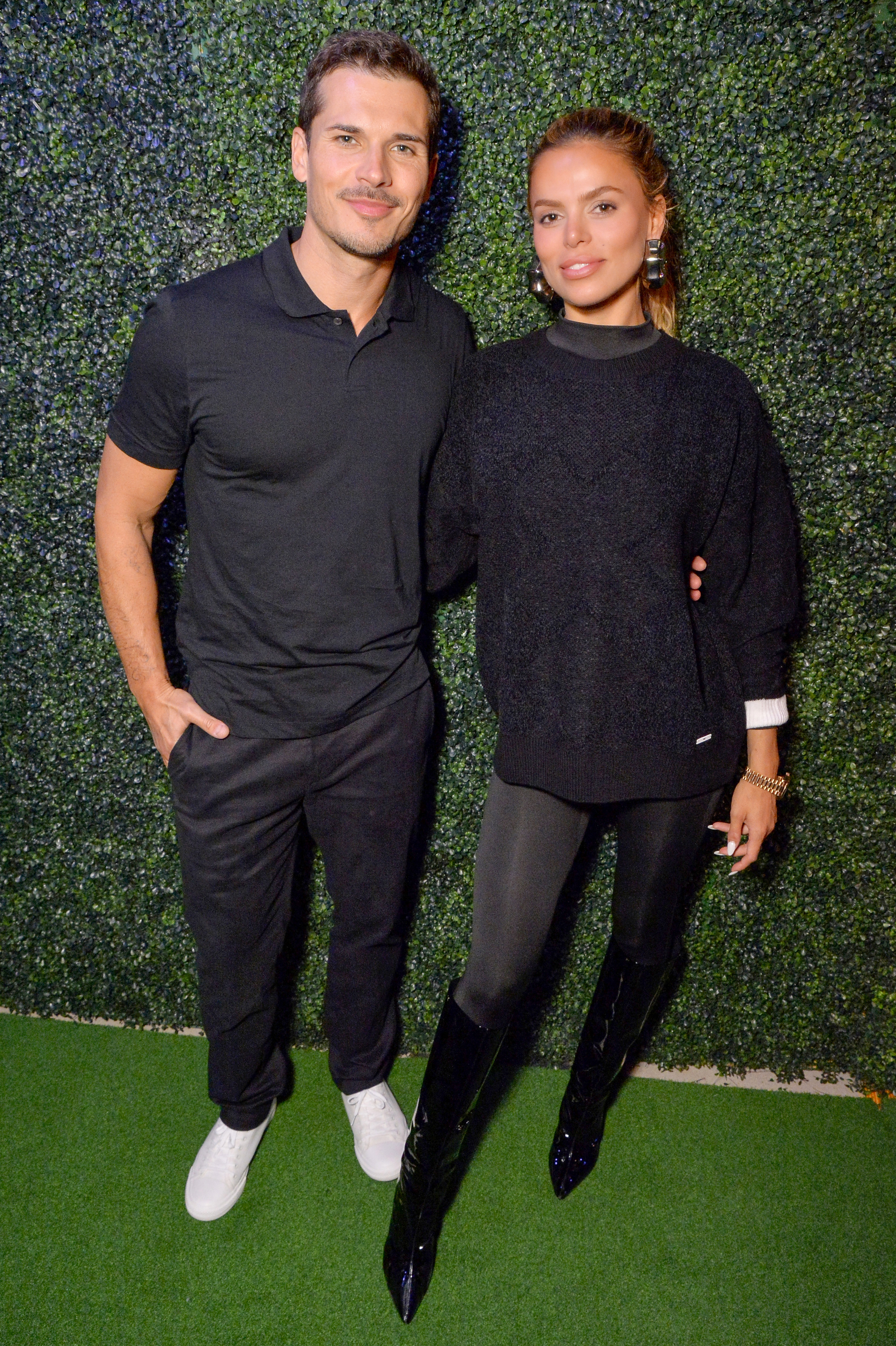 Gleb Savchenko and Brooks Nader attend the PXG San Diego Grand Opening Celebration on October 09, 2024, in San Diego, California. | Source: Getty Images