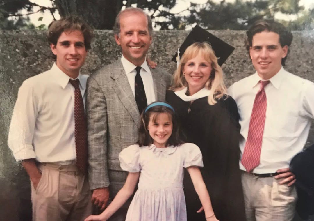 Jill and Joe Biden from a post dated August 1, 2019. | Source: Instagram/drbiden