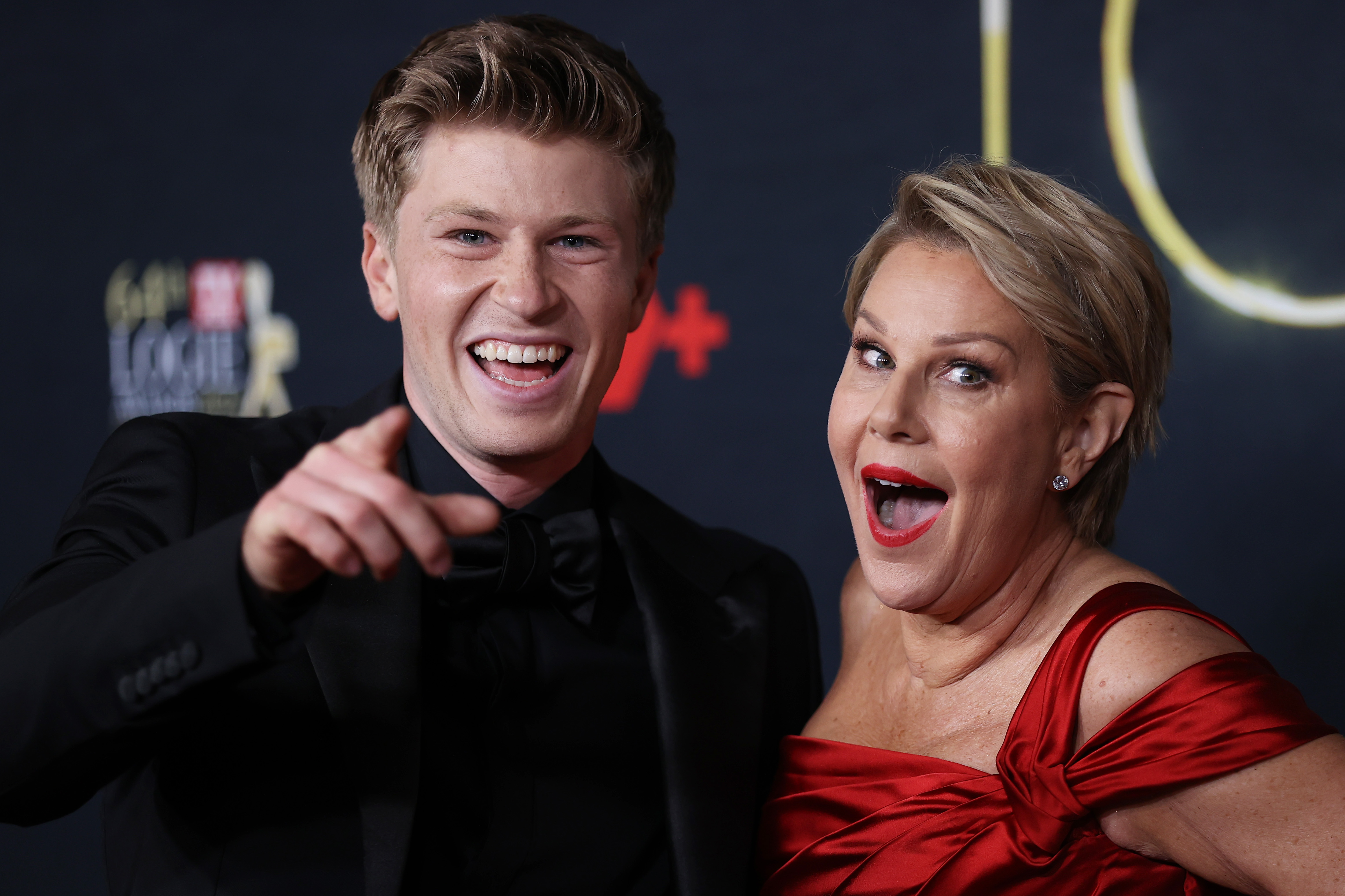 Robert Irwin and Julia Morris. | Source: Getty Images