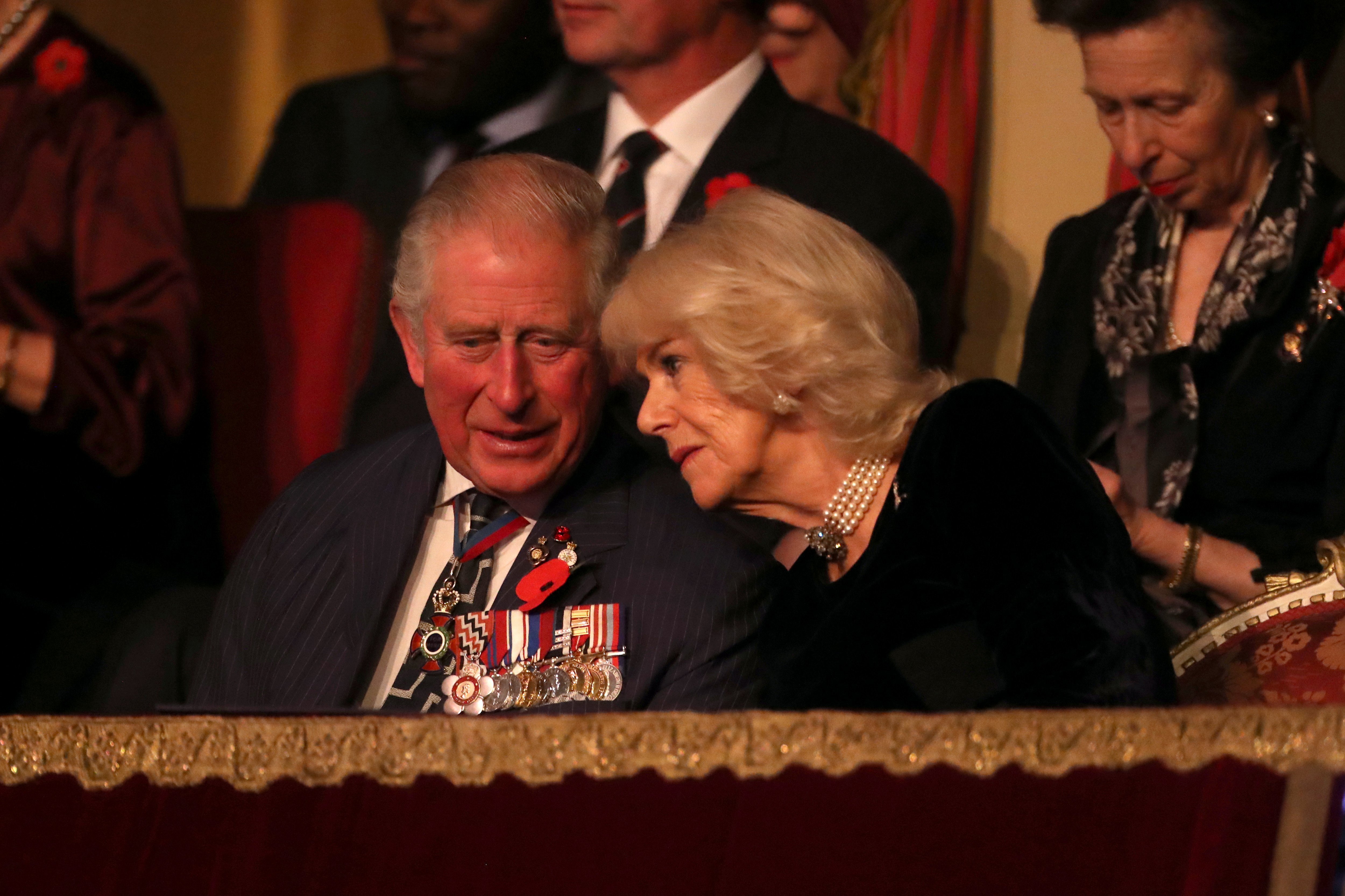 Prince Charles, Prince of Wales and Camilla, Duchess of Cornwall attend the annual Royal British Legion Festival of Remembrance at the Royal Albert Hall on November 09, 2019 | Photo: GettyImages