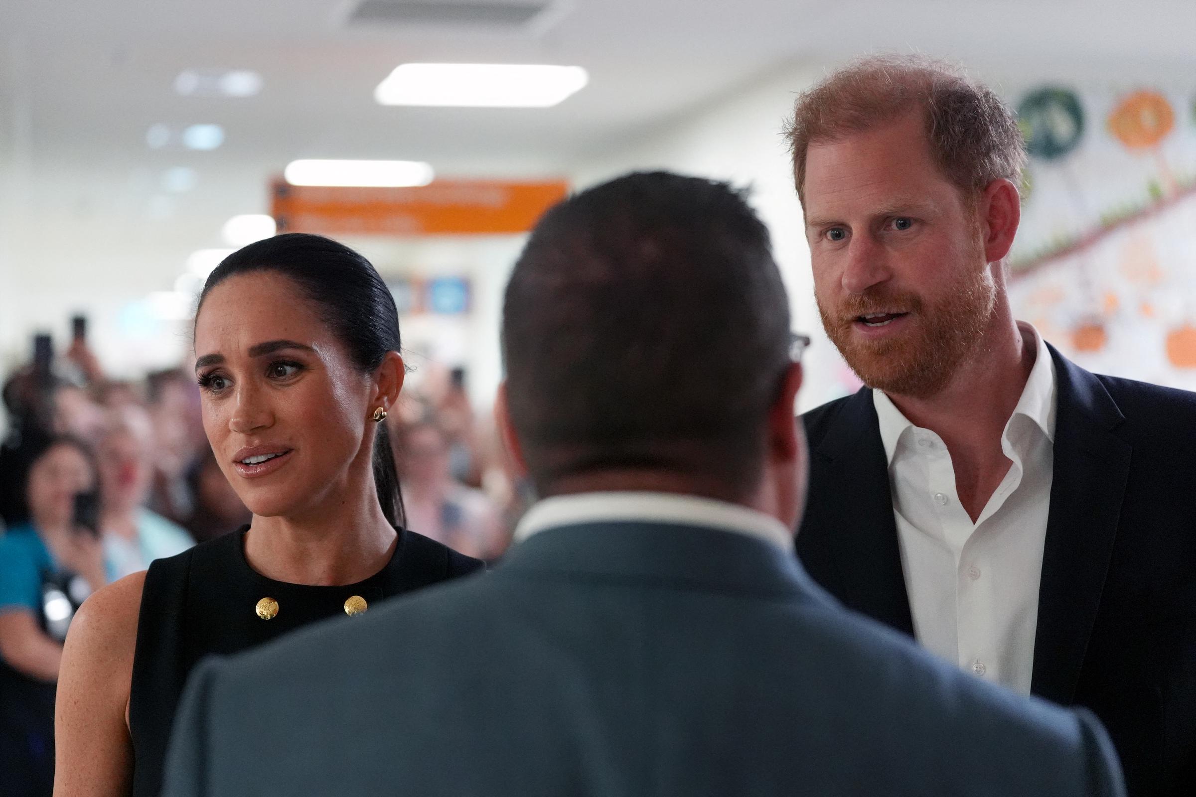 Prince Harry and Meghan Markle during their visit to the Royal Children’s Hospital on April 14, 2026, in Melbourne, Australia. | Source: Getty Images