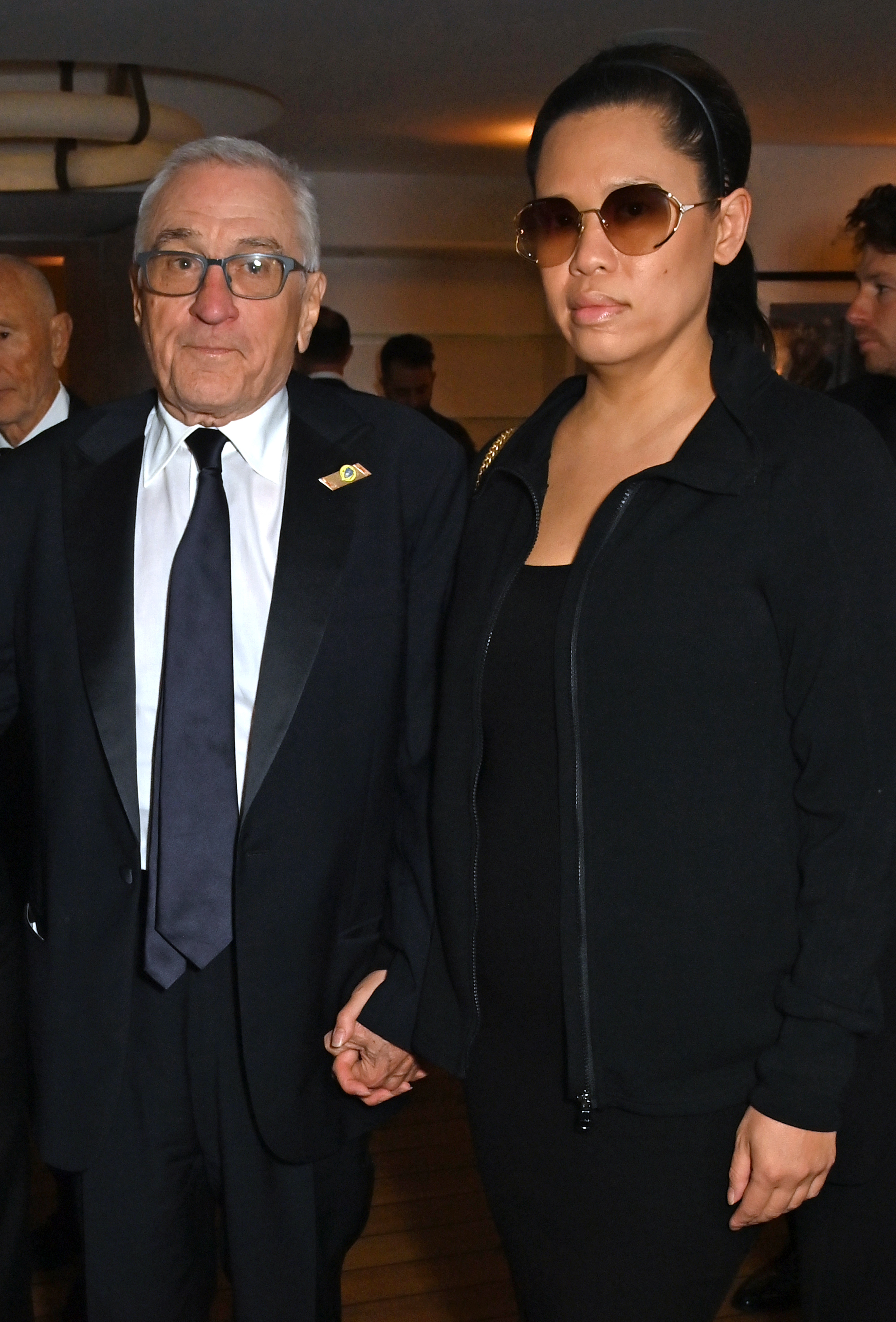 Robert De Niro and Tiffany Chen attend the Vanity Fair x Prada Party during the 2023 Cannes Film Festival at Hotel du Cap-Eden-Roc on May 20, 2023, in Cap d'Antibes, France. | Source: Getty Images
