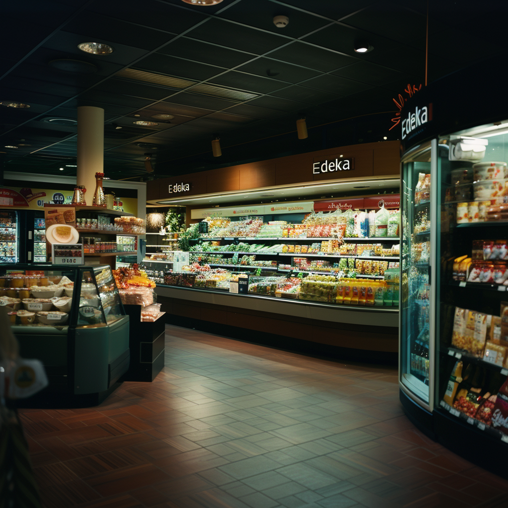 A fancy grocery store | Source: Midjourney