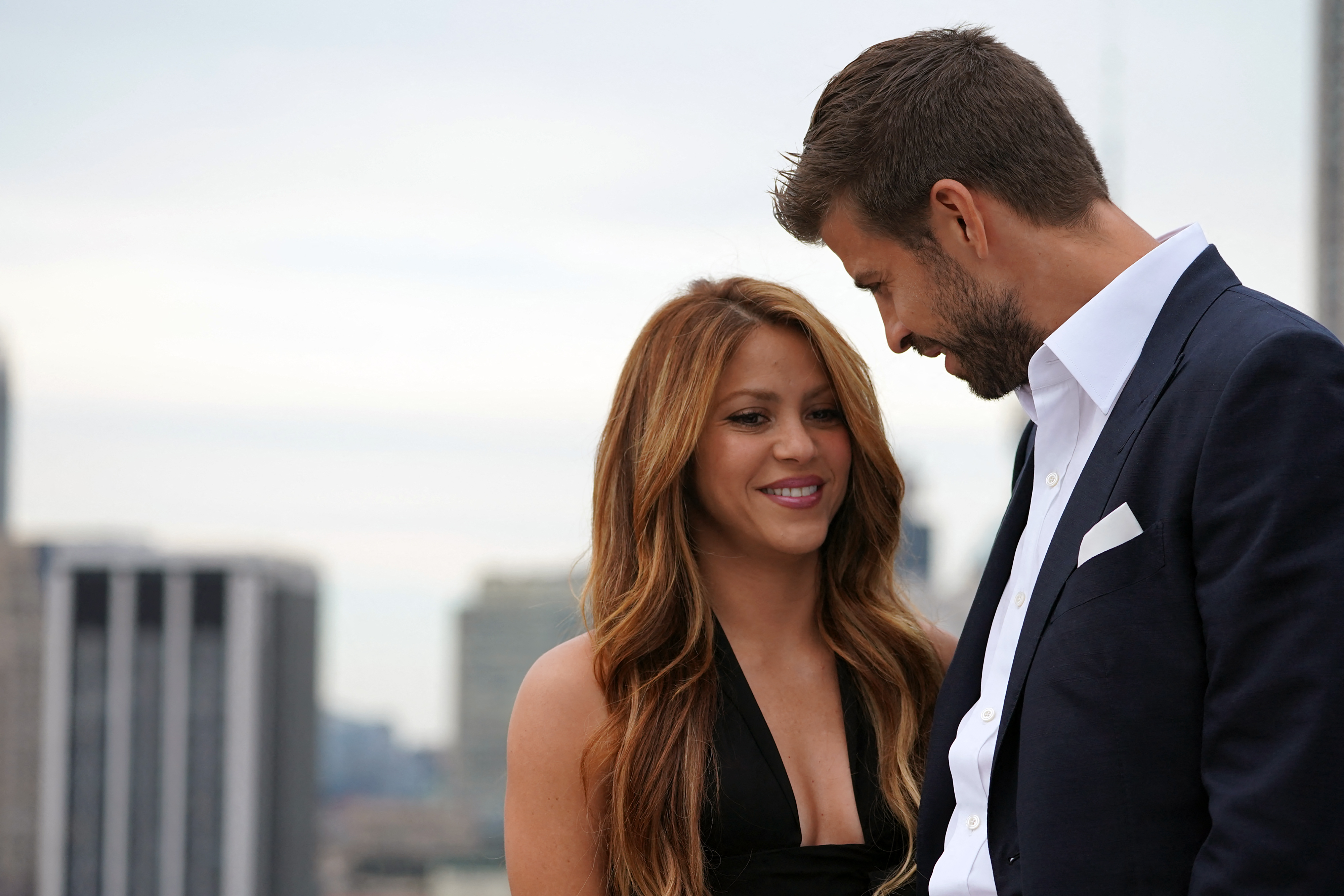 Shakira and Gerard Pique attend the Davis Cup Presentation in New York, on September 5, 2019 | Source: Getty Images