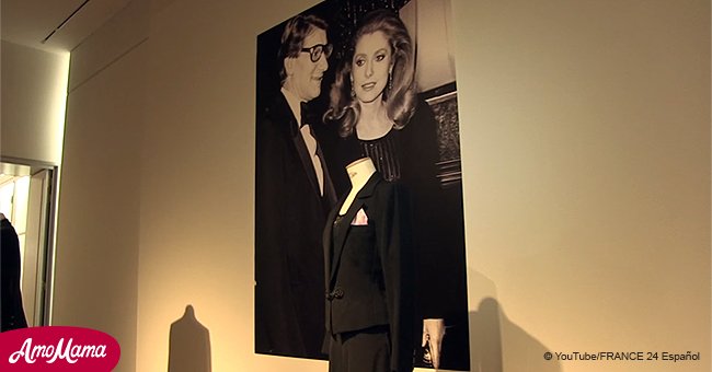 Catherine Deneuve a mis aux enchères sa collection personnelle YSL, rapportant plus d'un million de dollars