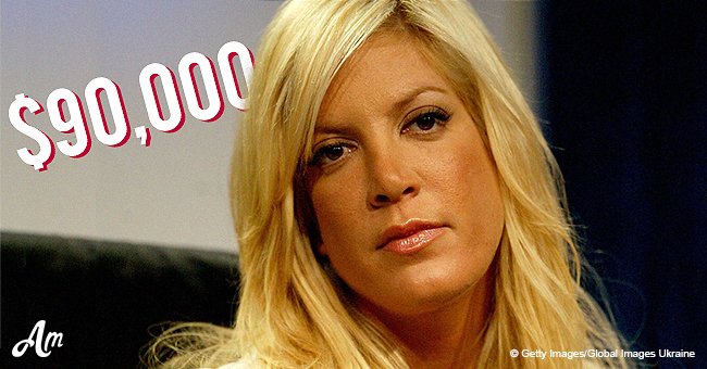 Tori Spelling reportedly ordered to pay credit card company almost $90,000