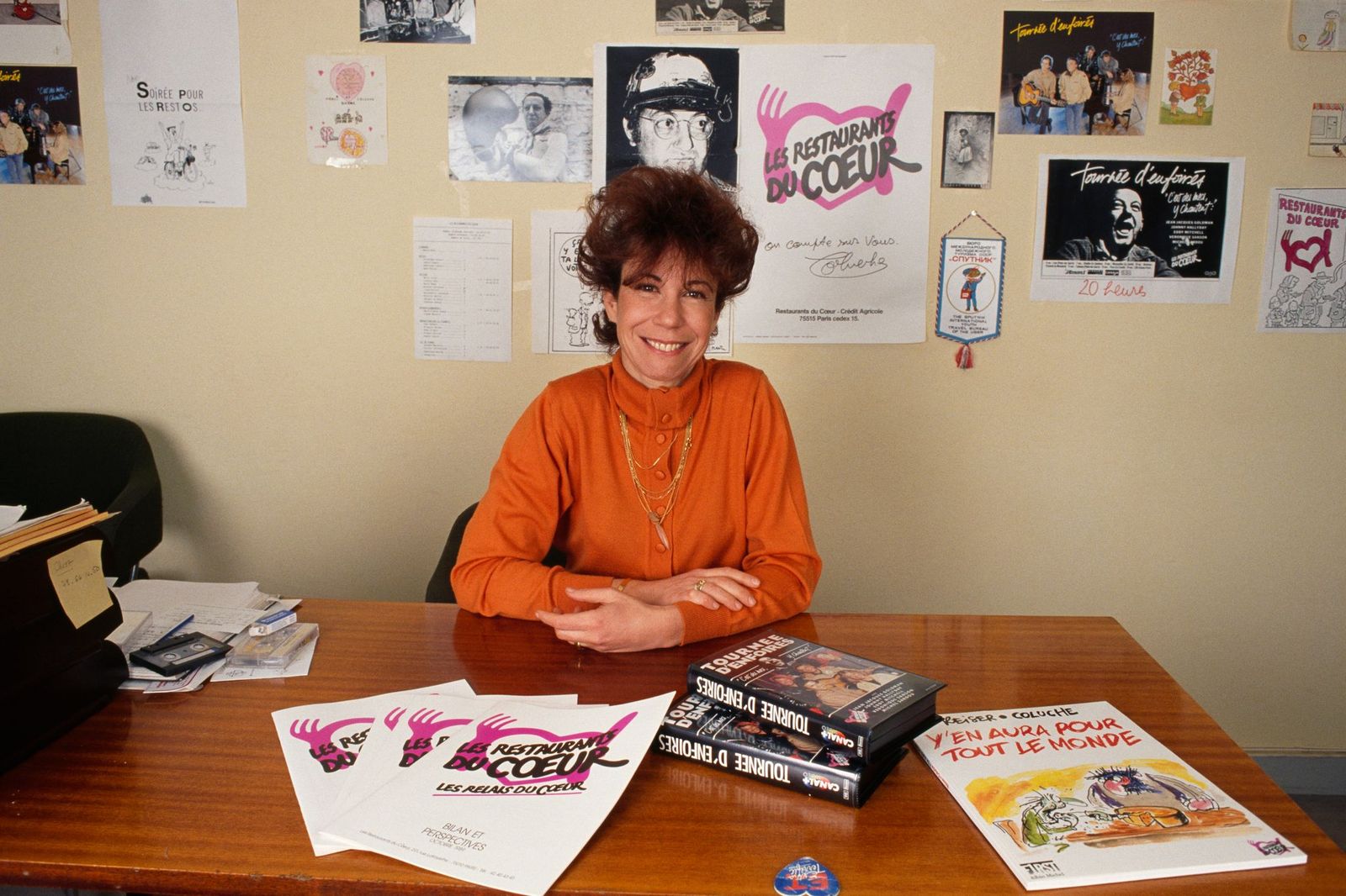 La femme de Coluche, Véronique Colucci | Photo : Getty Images La femme de Coluche, Véronique Colucci | Photo : Getty Images