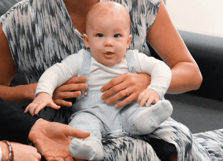 During their tour of Africa, Prince Harry, Meghan Markle and the son, Archie Mountbatten-Windsor meet Archbishop Desmond Tutu at the Legacy Foundation, on September 25, 2019, in Cape Town, South Africa | Source: Getty Images