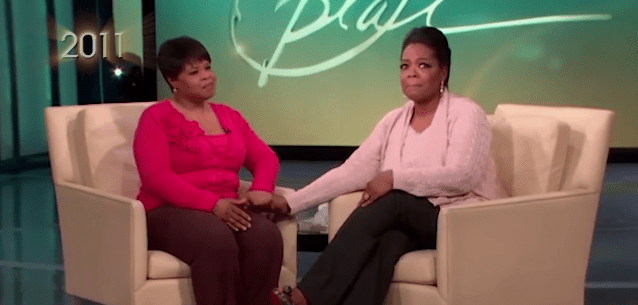 Oprah Winfrey and Patricia Lee on the "Oprah Winfrey Show" in 2011 | Photo: YouTube/OWN