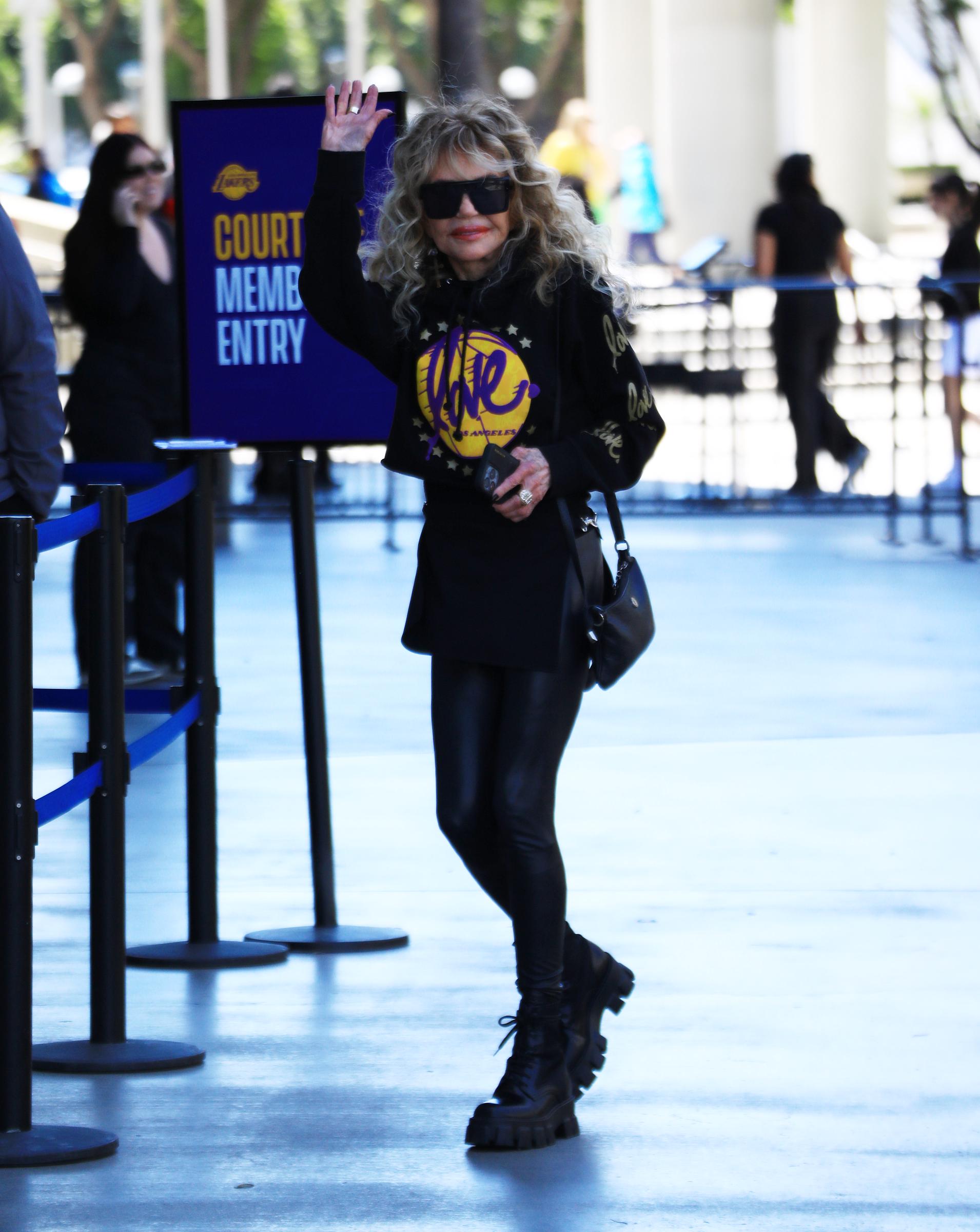 Dyan Cannon is seen on April 6, 2024 | Source: Getty Images