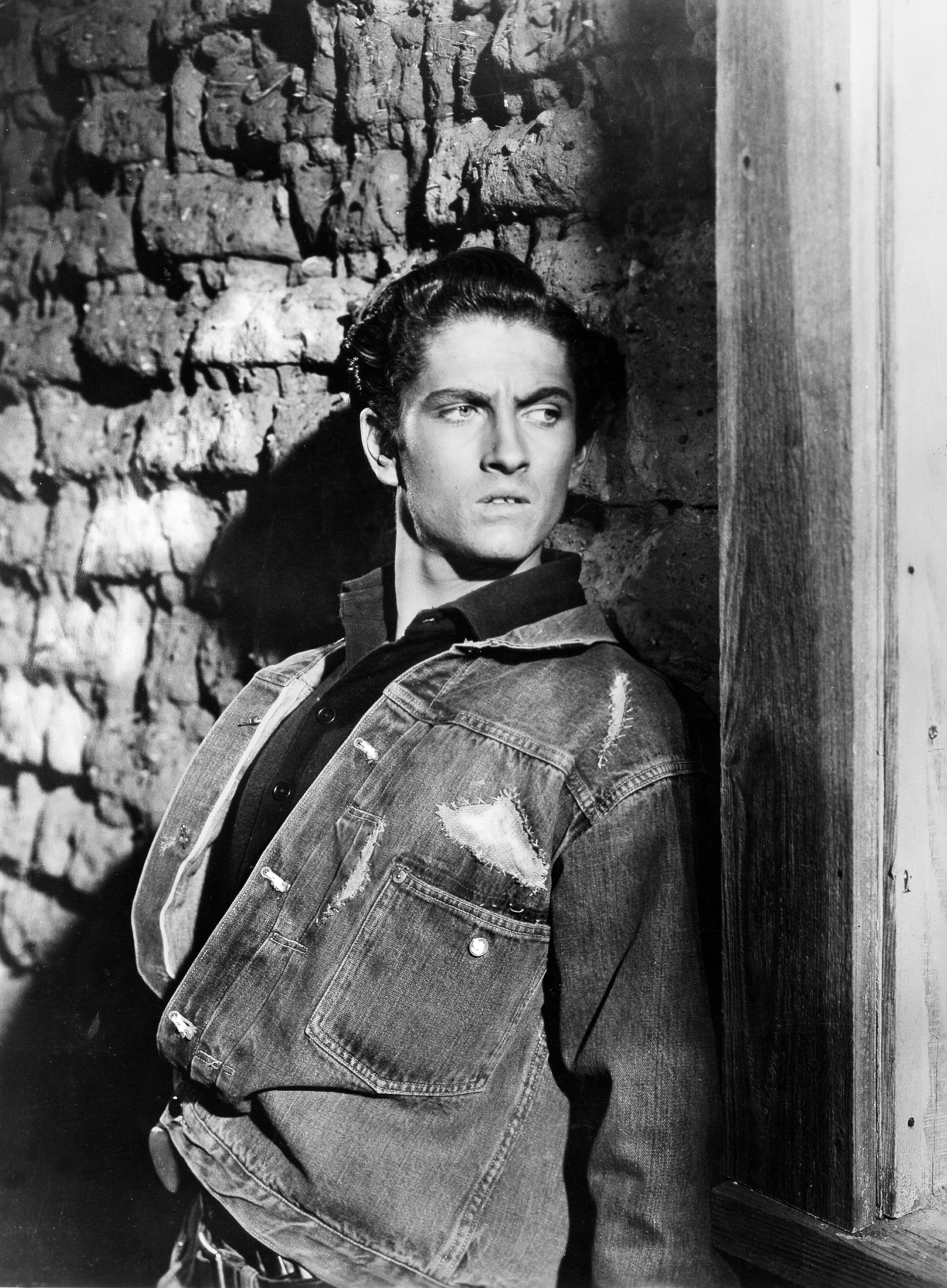 John Drew Barrymore on the set of "High Lonesome" circa 1950 | Source: Getty Images