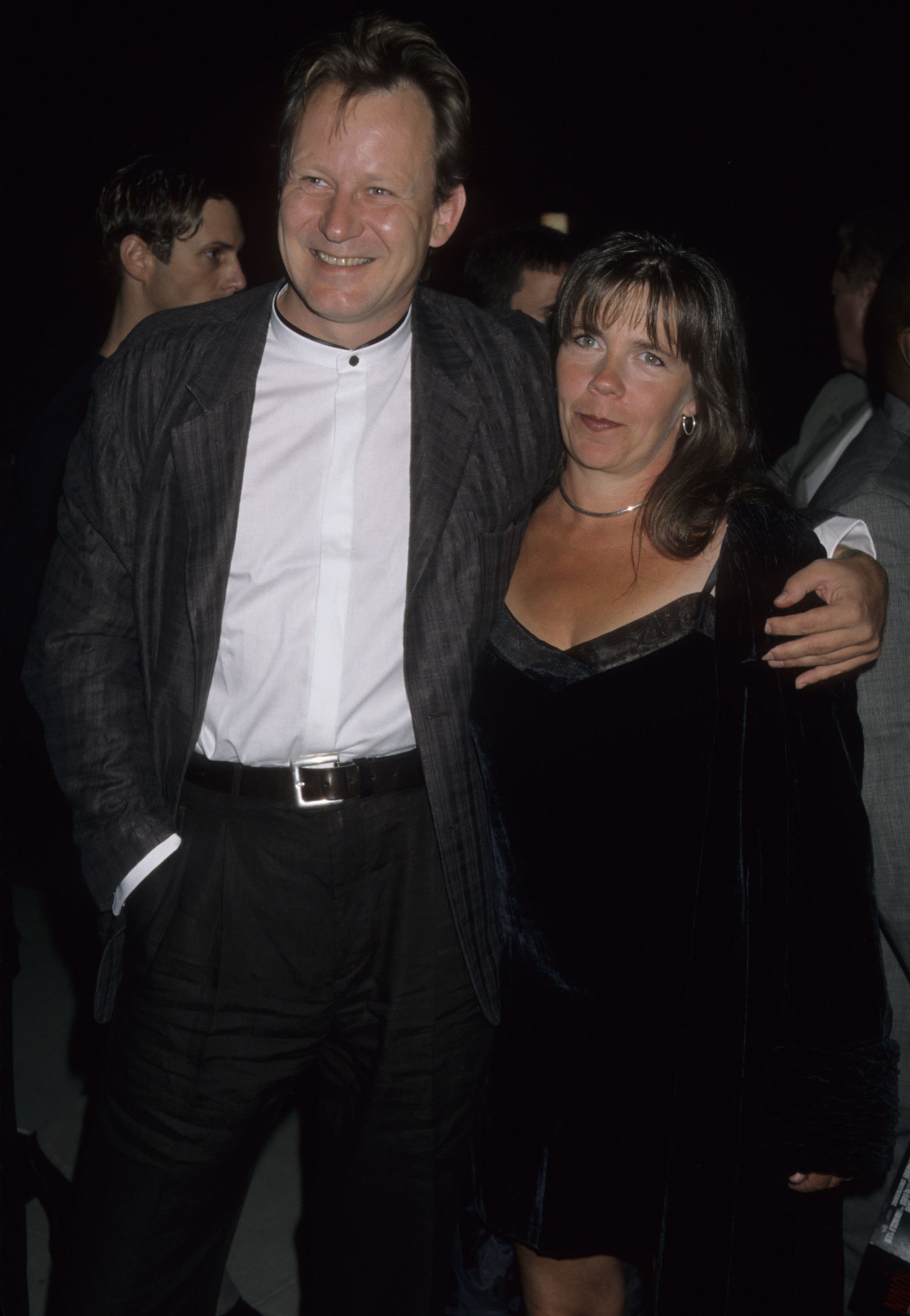 Actor Stellan Skarsgard and wife My Skarsgard attend the premiere of Ronin on September 23, 1998, at the Academy Theater in Beverly Hills, California. | Source: Getty Images