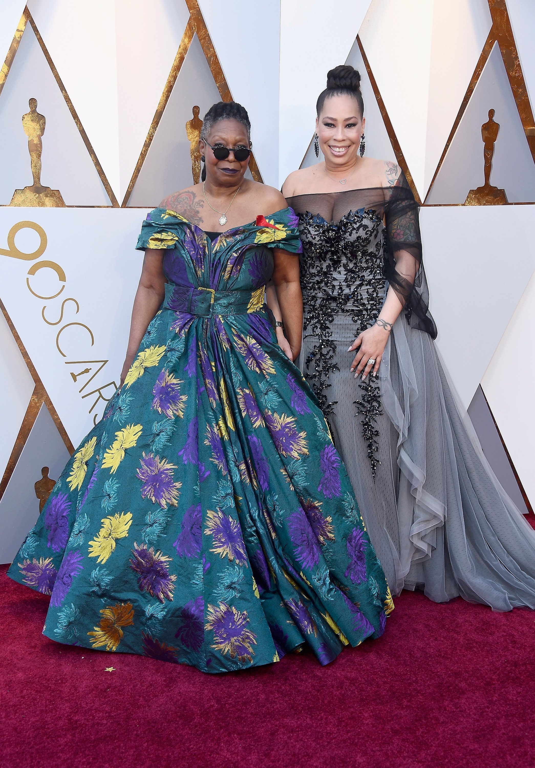 Whoopi Goldberg and Alex Martin during the 90th Annual Academy Awards at Hollywood & Highland Center | Photo: Getty Images 