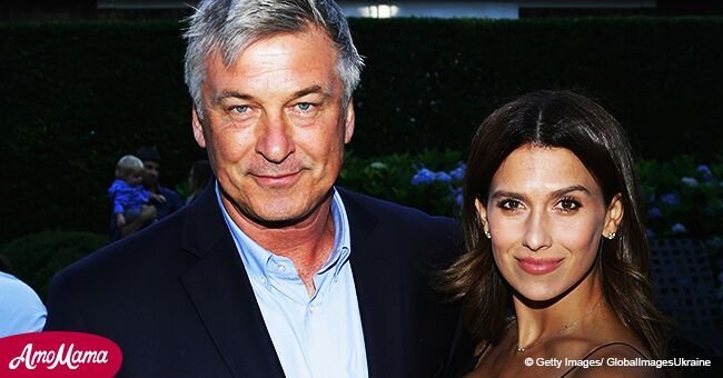 Alec Baldwin’s wife appears to be glowing during her pregnancy as she flaunts her huge baby bump