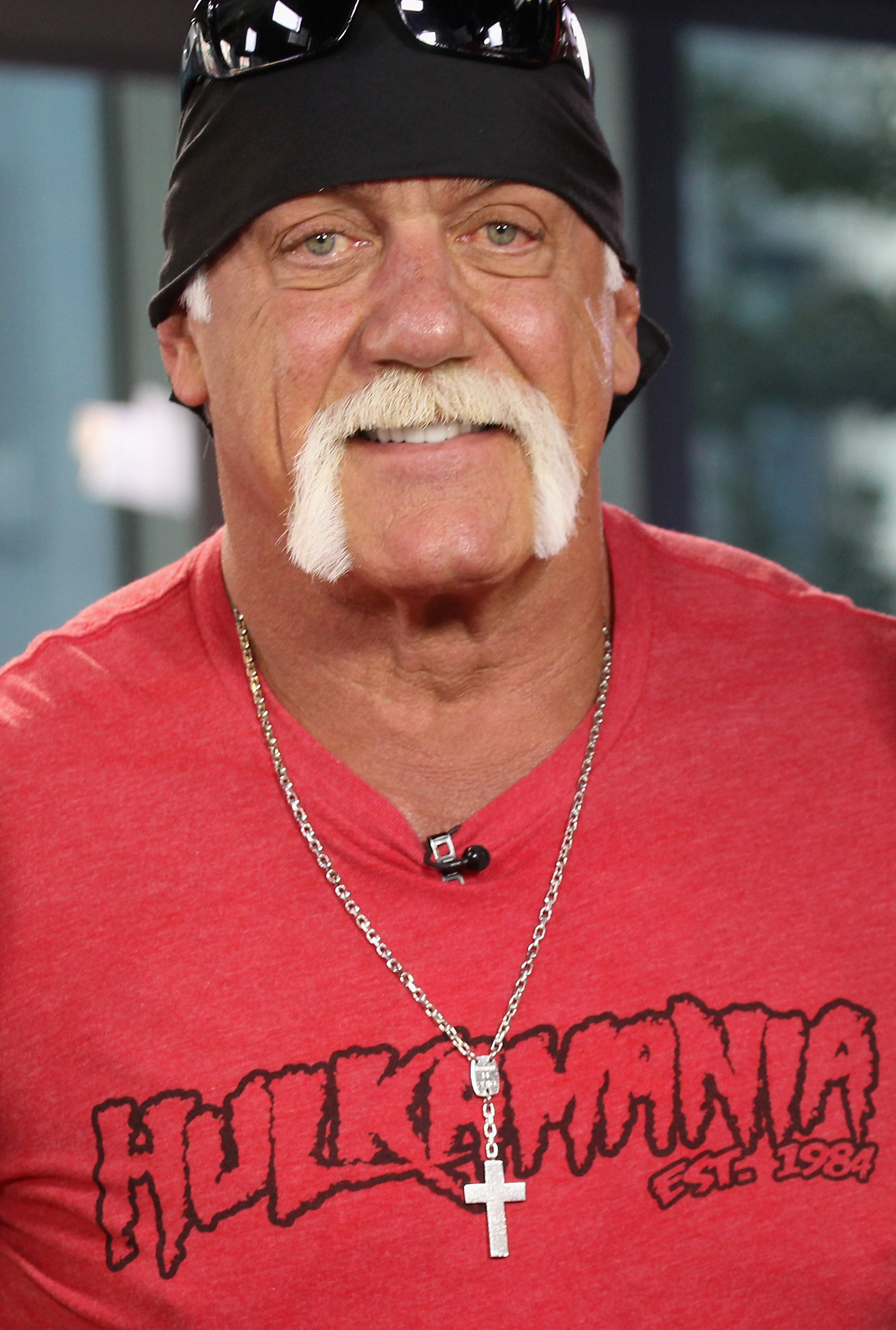 Hulk Hogan on "The Morning Show" on August 23, 2013, in Toronto, Canada. | Source: Getty Images