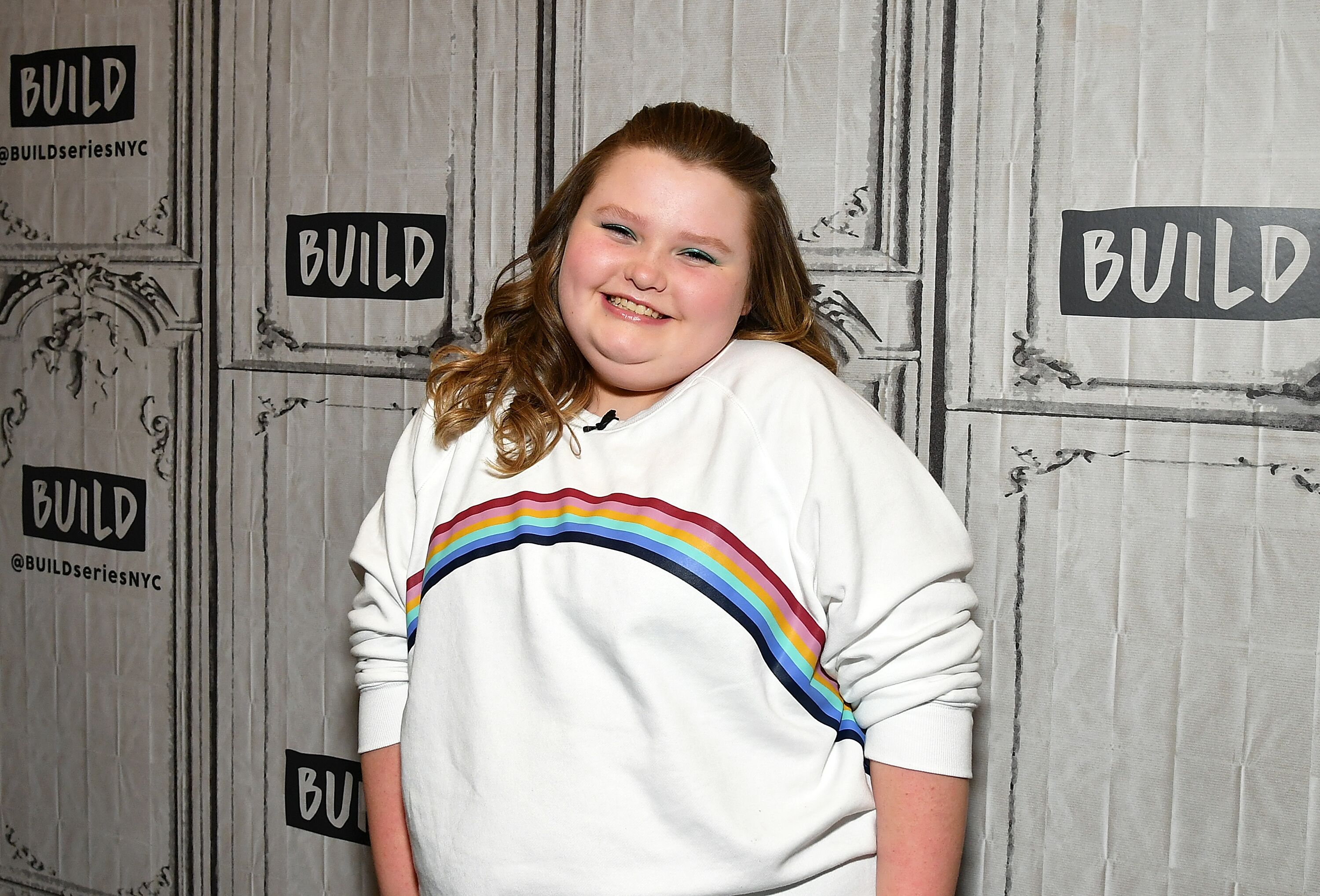 Alana "Honey Boo Boo" Thompson at the Build Brunch. | Source: Getty Images