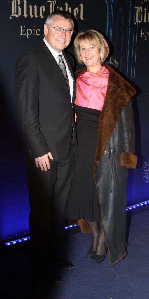 Michael Robinson y Christine Anne Robinson asisten a los Premios Blue Epic el 29 de diciembre de 2012 en Madrid, España. | Foto: Getty Images