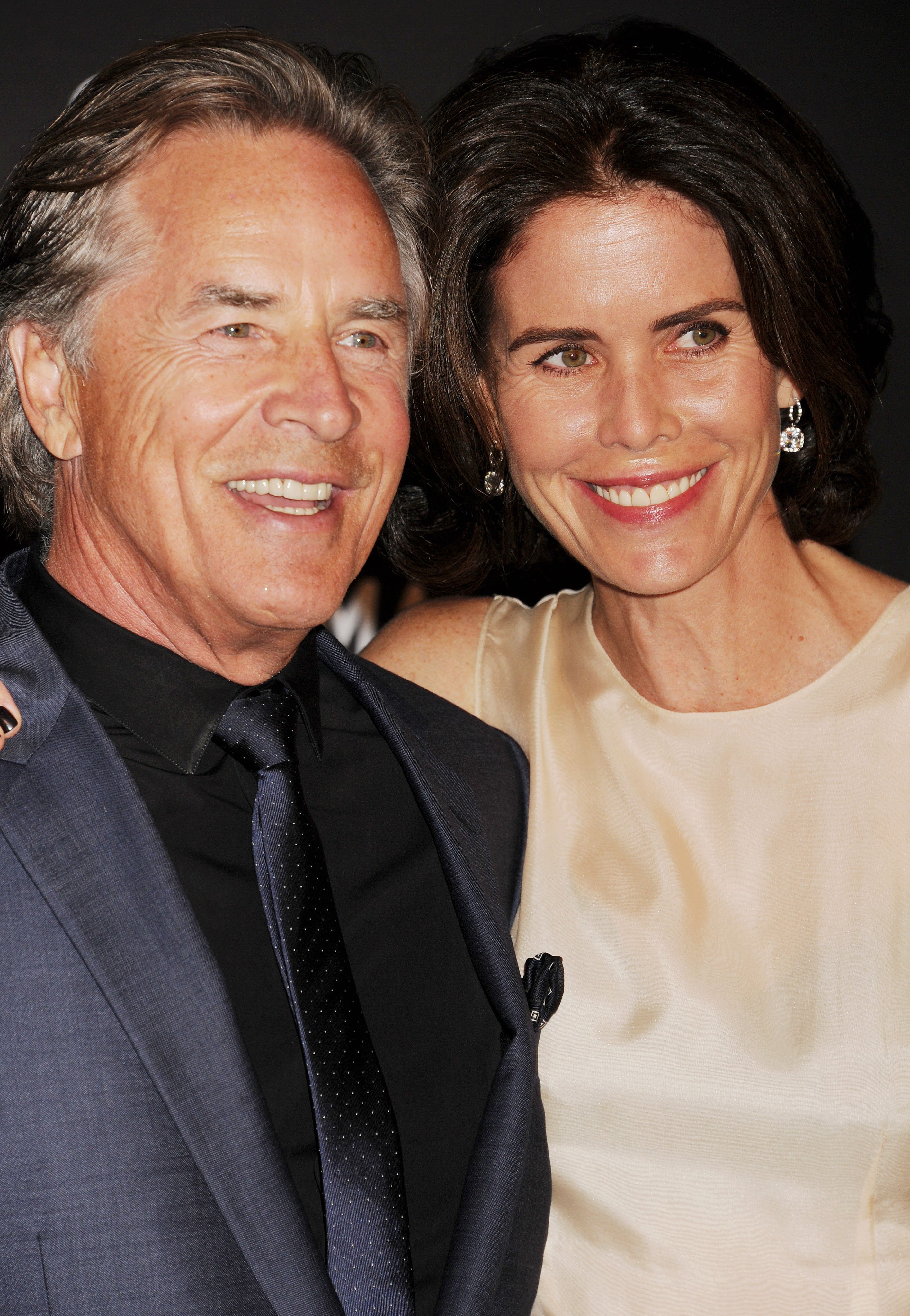 Don Johnson and Kelley Phleger at the LACMA Art + Film Gala honoring Barbara Kruger and Quentin Tarantino on November 1, 2014, in Los Angeles, California | Source: Getty Images