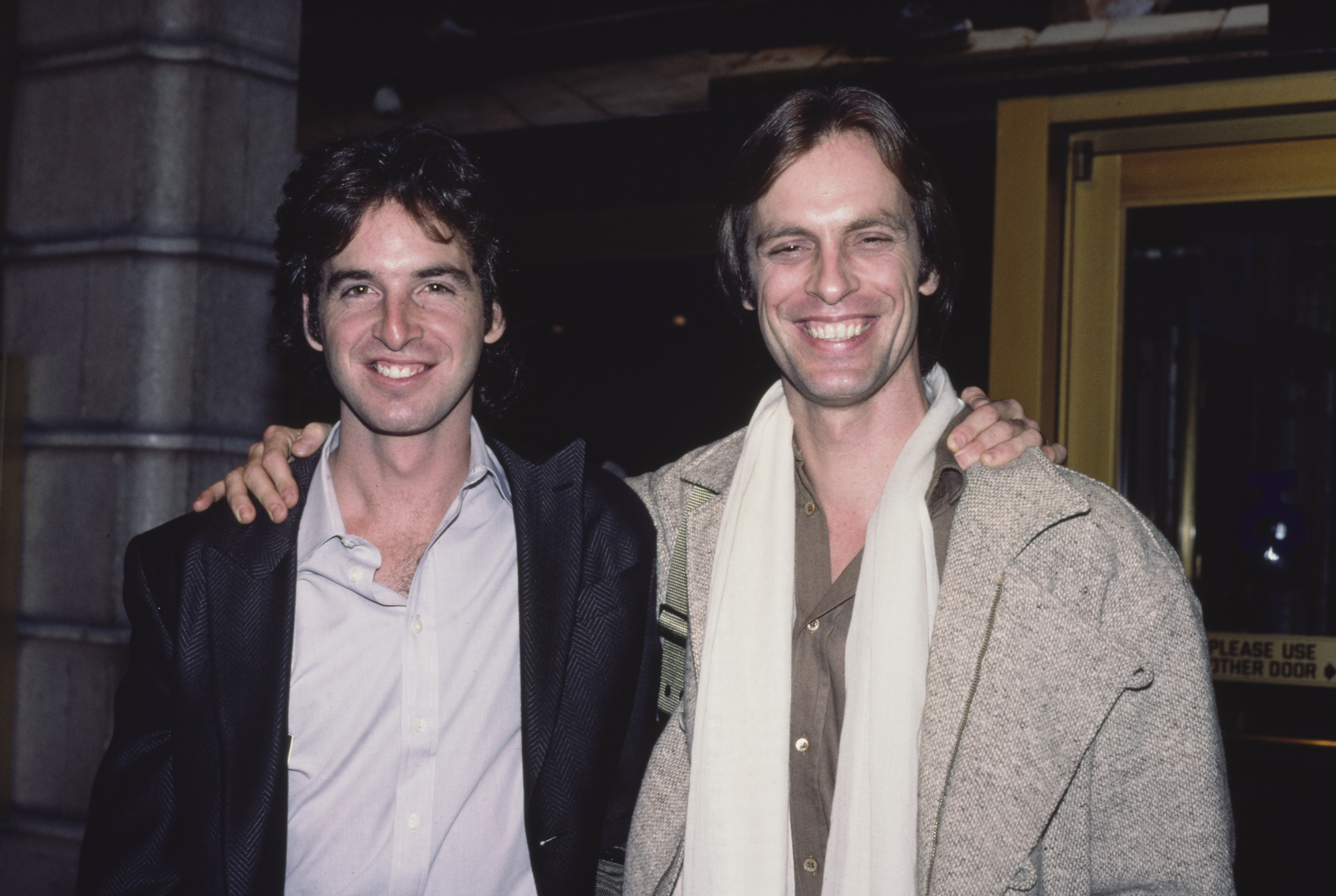 Robert Carradine and Keith Carradine attend an event, circa 1990s | Source: Getty Images