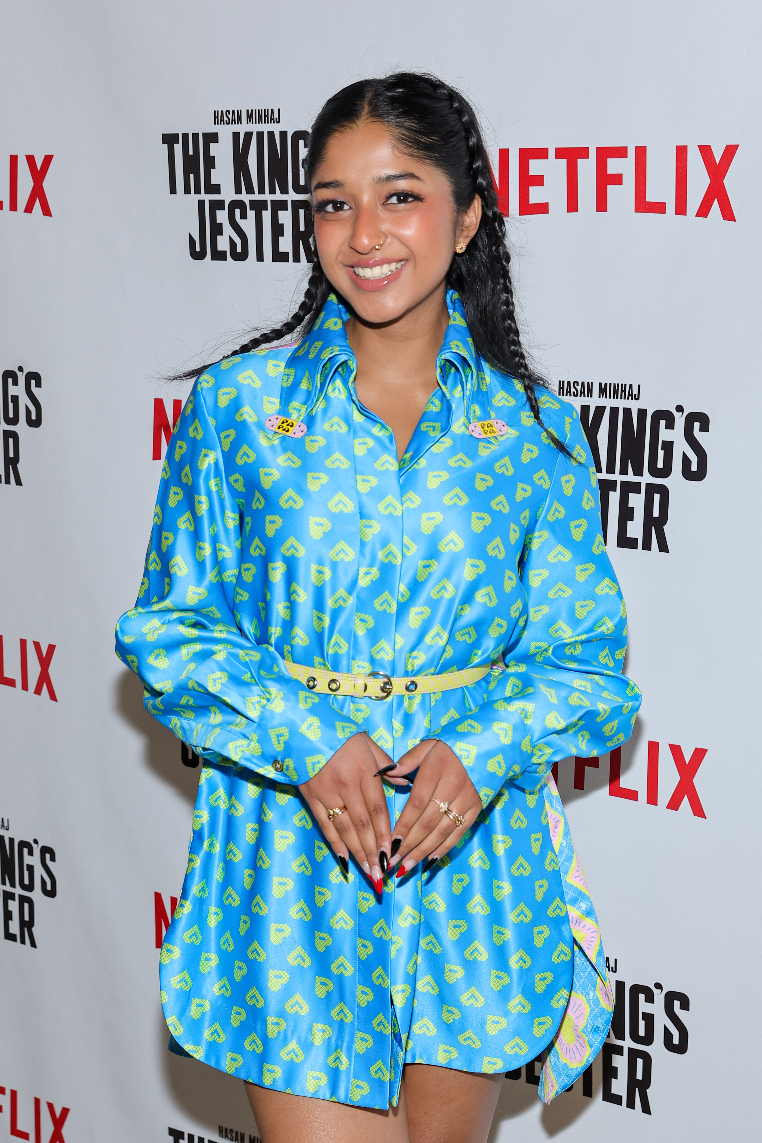 Maitreyi Ramakrishnan at the premiere party for "Hasan Minhaj: The King's Jester" on October 03, 2022, in Los Angeles, California. | Source: Getty Images
