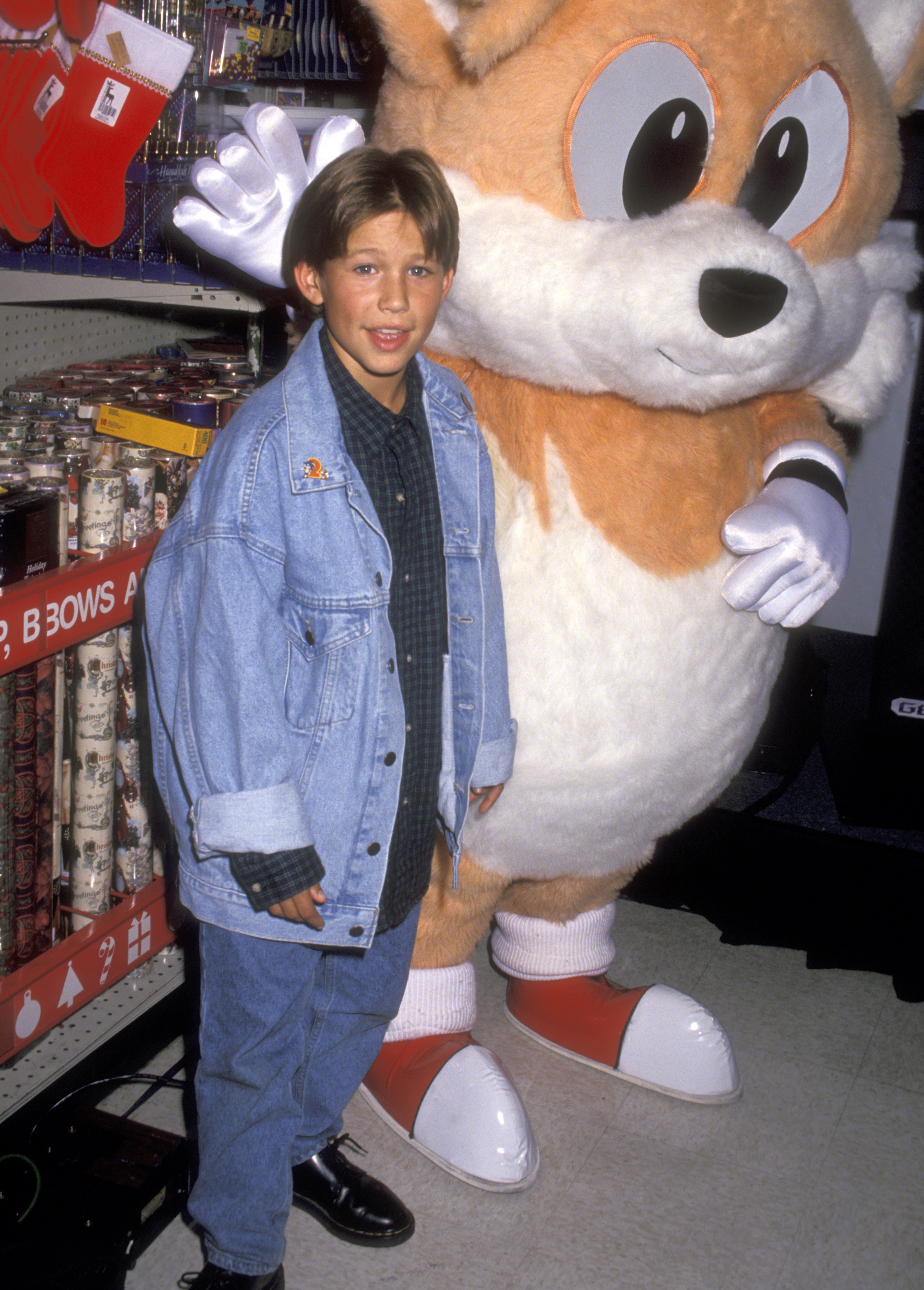 Jonathan Taylor Thomas attends the launch of "Sonic the Hedgehog 2" on November 24, 1992 | Source : Getty Images
