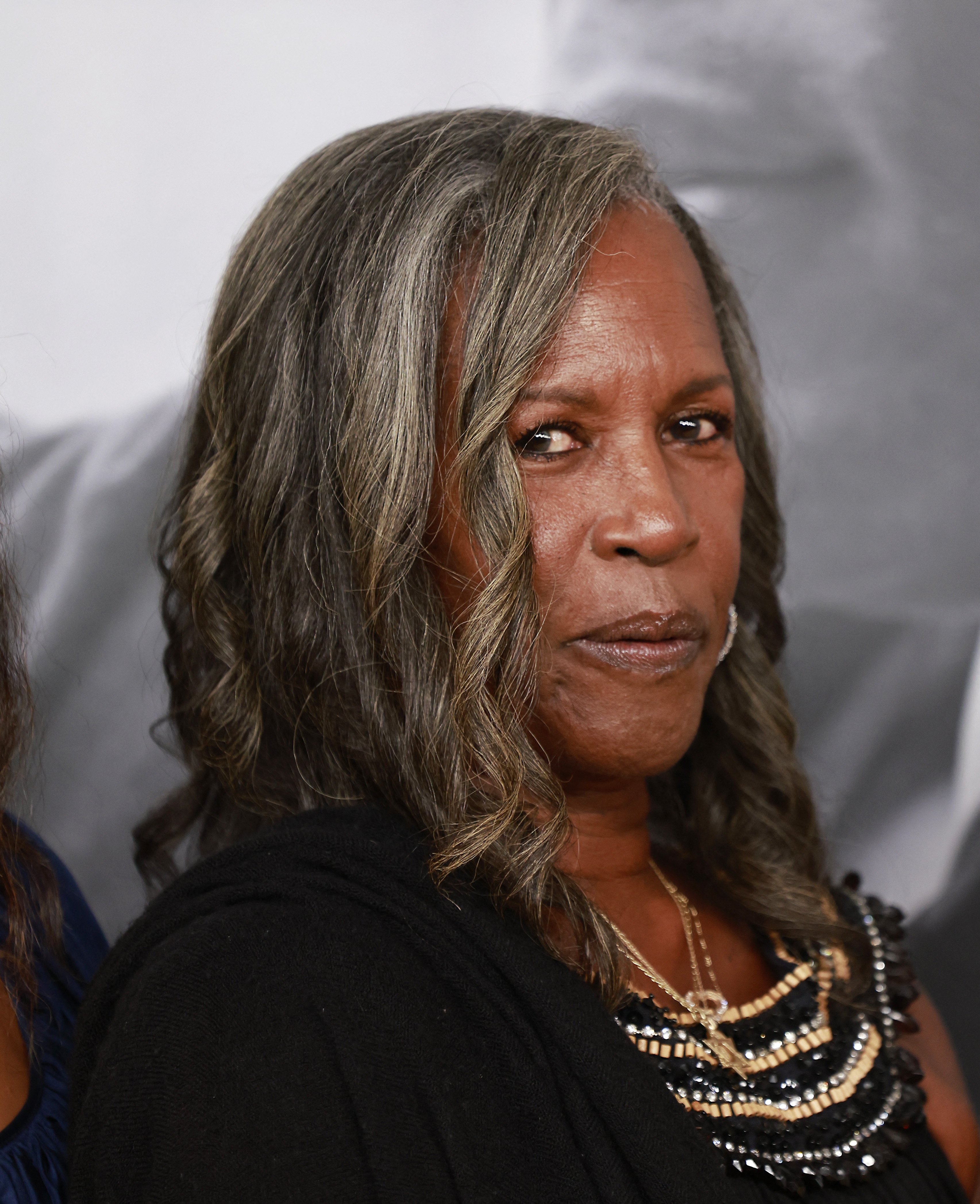 Pamela Poitier poses at the premiere of "Sidney" at the Academy Museum of Motion Pictures on September 21, 2022, in Los Angeles | Source: Getty Images