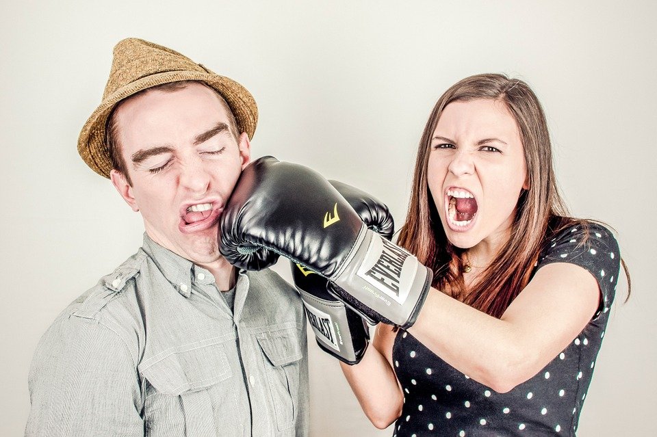 Pareja peleando / Imagen tomada de: Pixabay