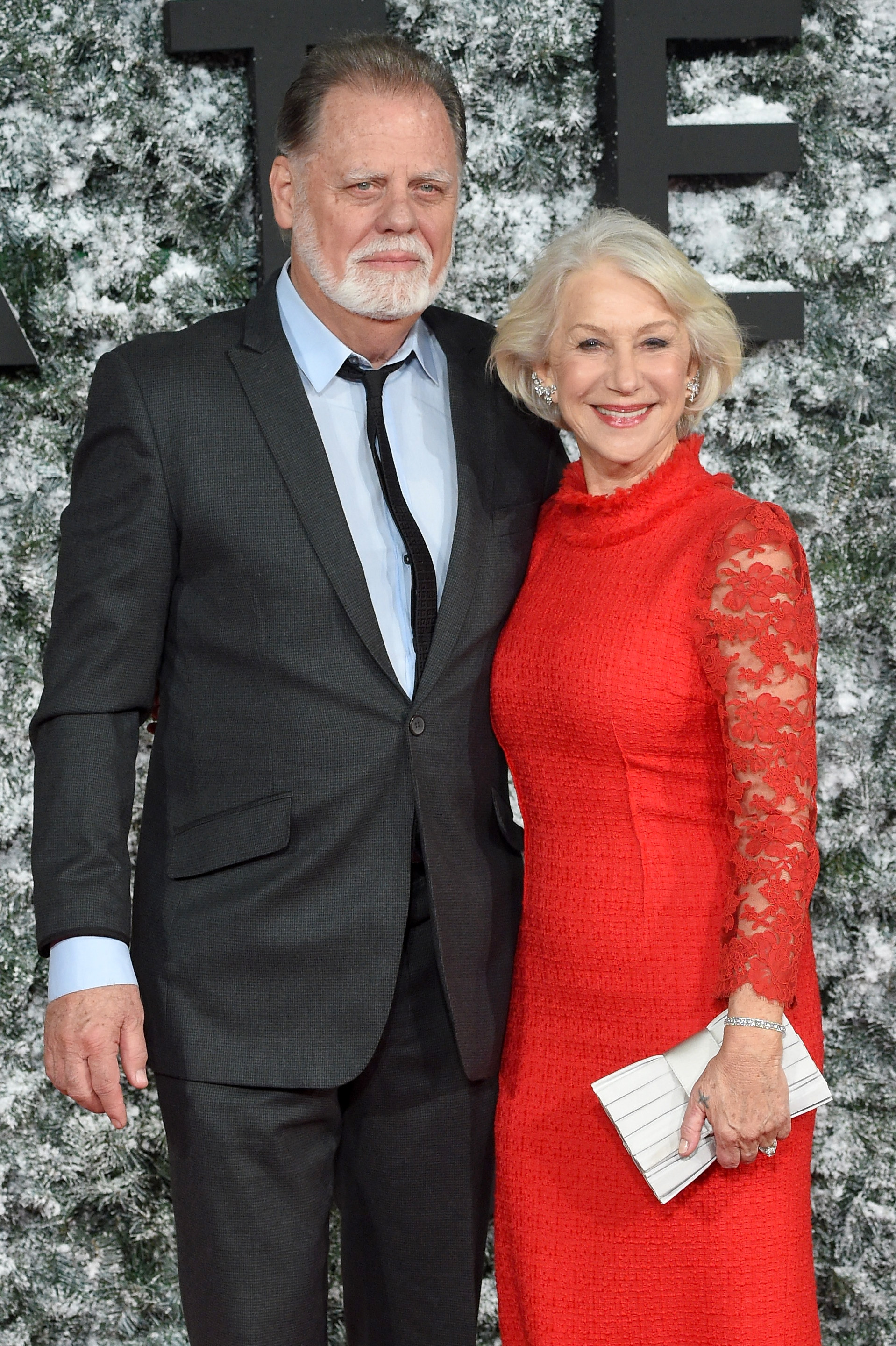 Taylor Hackford and Dame Helen Mirren in London, England on December 15, 2016 | Source: Getty Images