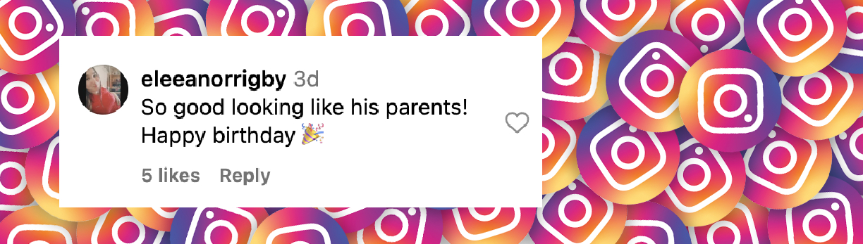 A netizen's comment on Dylan Douglas's striking resemblance to his famous parents, posted in August 2024 | Source: Instagram/michaelkirkdouglas