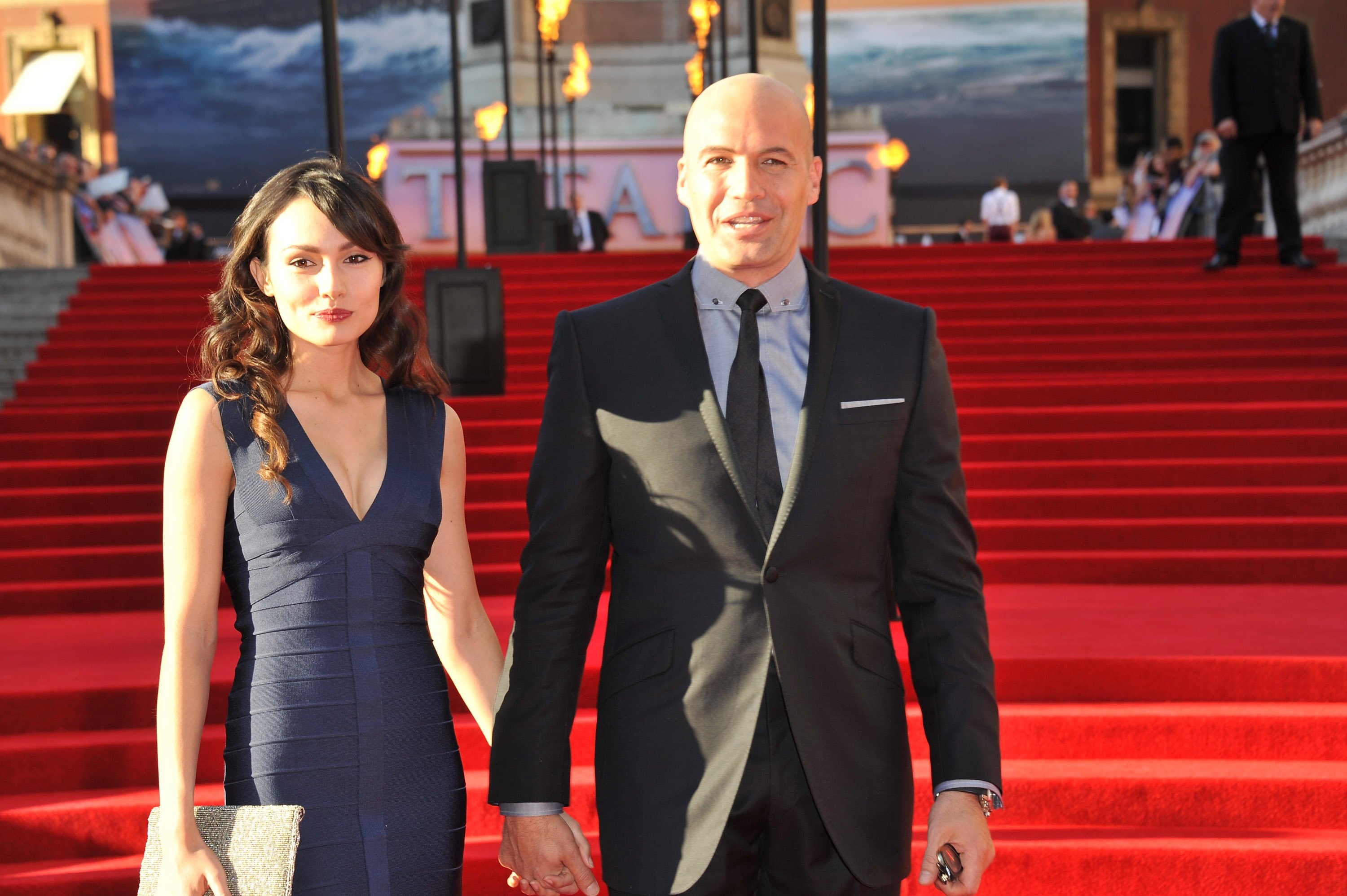 Candice Neill and actor Billy Zane attend the "Titanic 3D" world premiere at the Royal Albert Hall on March 27, 2012 in London, England. | Source: Getty Images