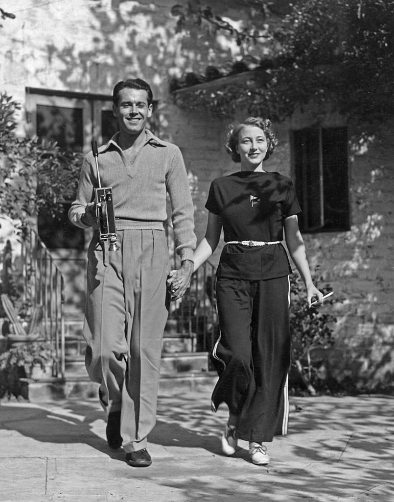 Undated photo of Henry Fonda and Frances Brokaw | Photo: Getty Images