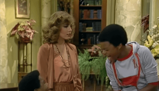 Dana Plato on the set of television show "Diff'rent Strokes" 1983-03-09. | Youtube.com/Shout! Factory