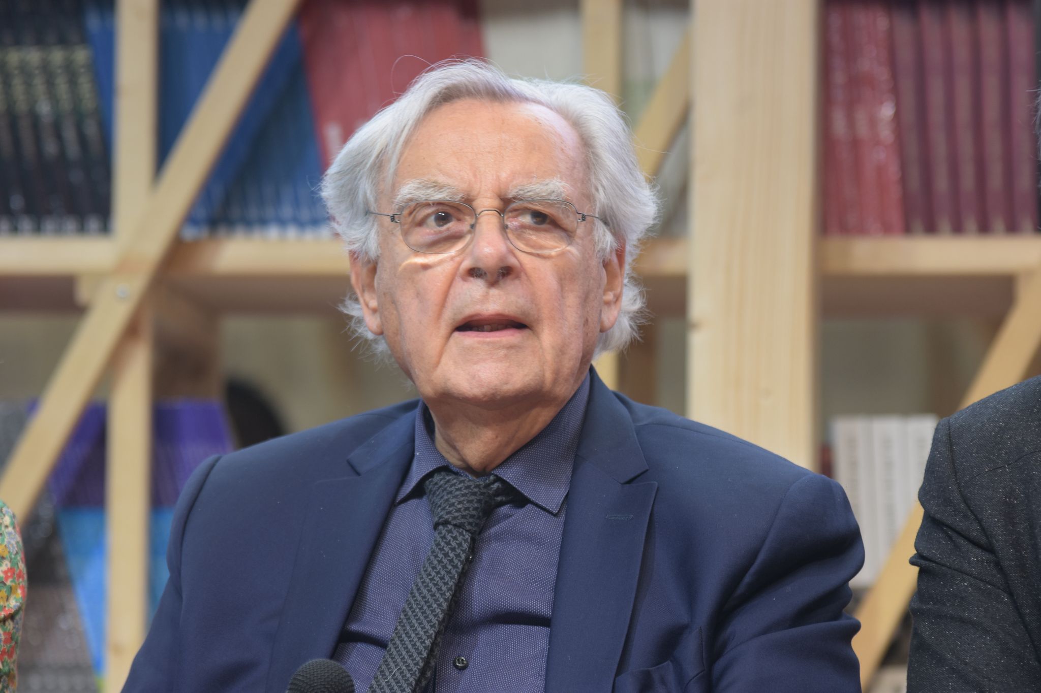 L'auteur et journaliste Bernard Pivot en 2017. l Source : Shutterstock
